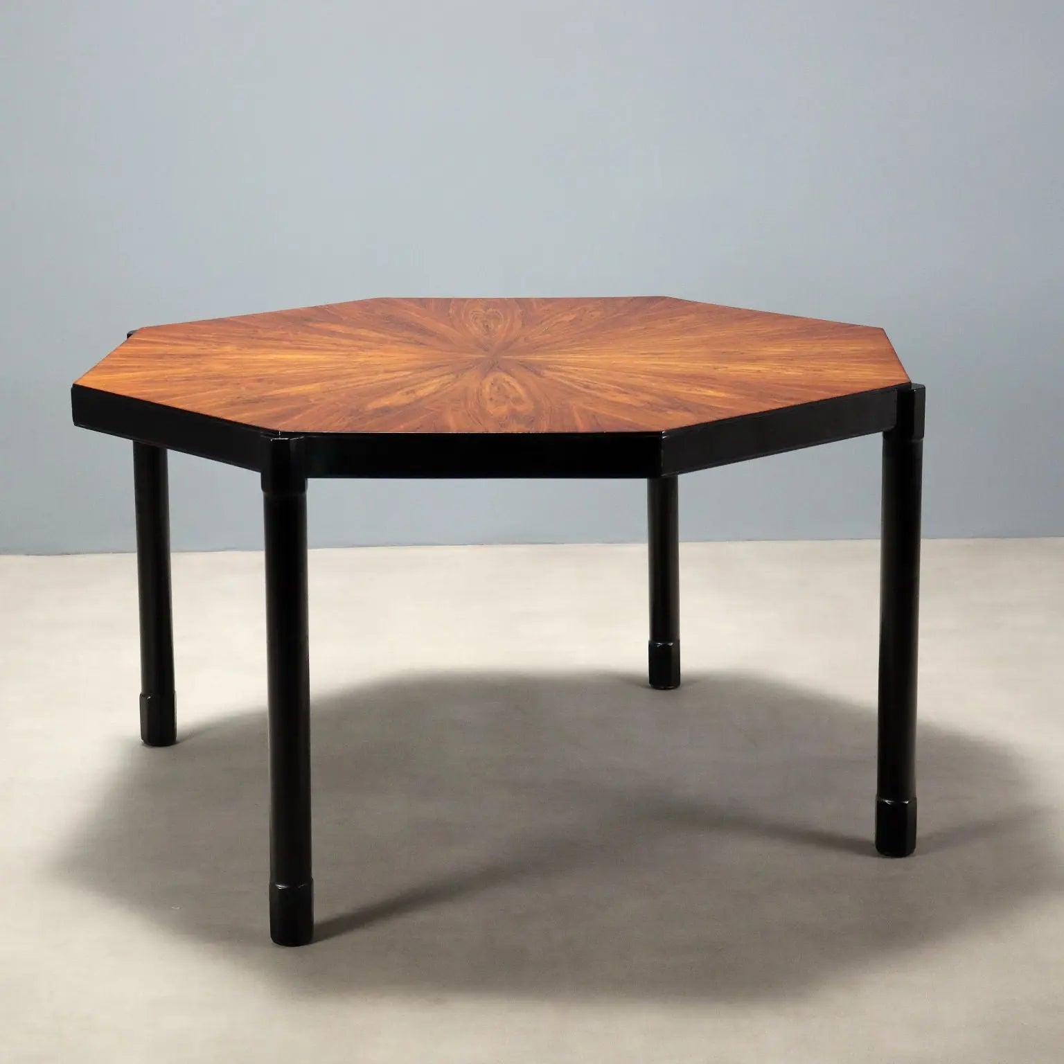 Vintage Dining Table Painted Wood Design Italy 1960s