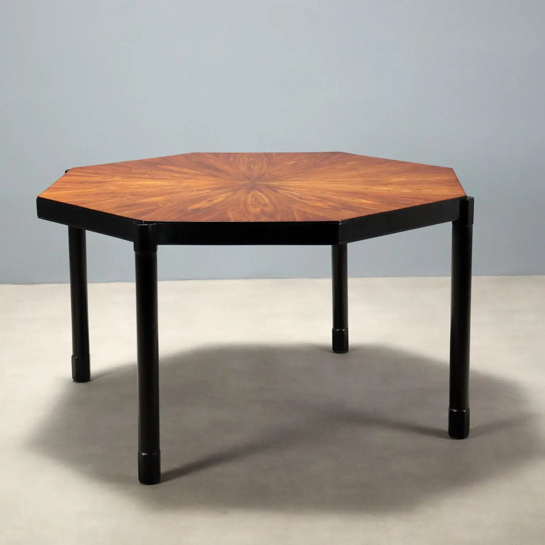 Vintage Dining Table Painted Wood Design Italy 1960s