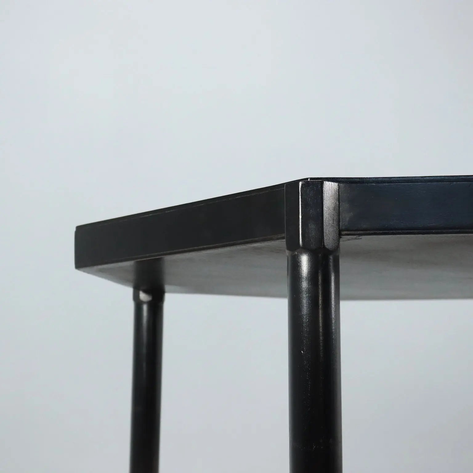 Vintage Dining Table Painted Wood Design Italy 1960s