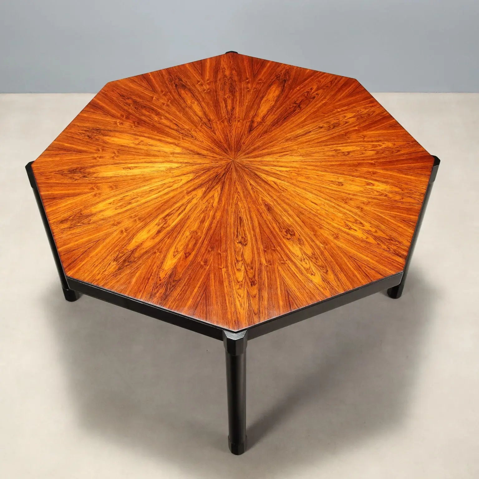 Vintage Dining Table Painted Wood Design Italy 1960s