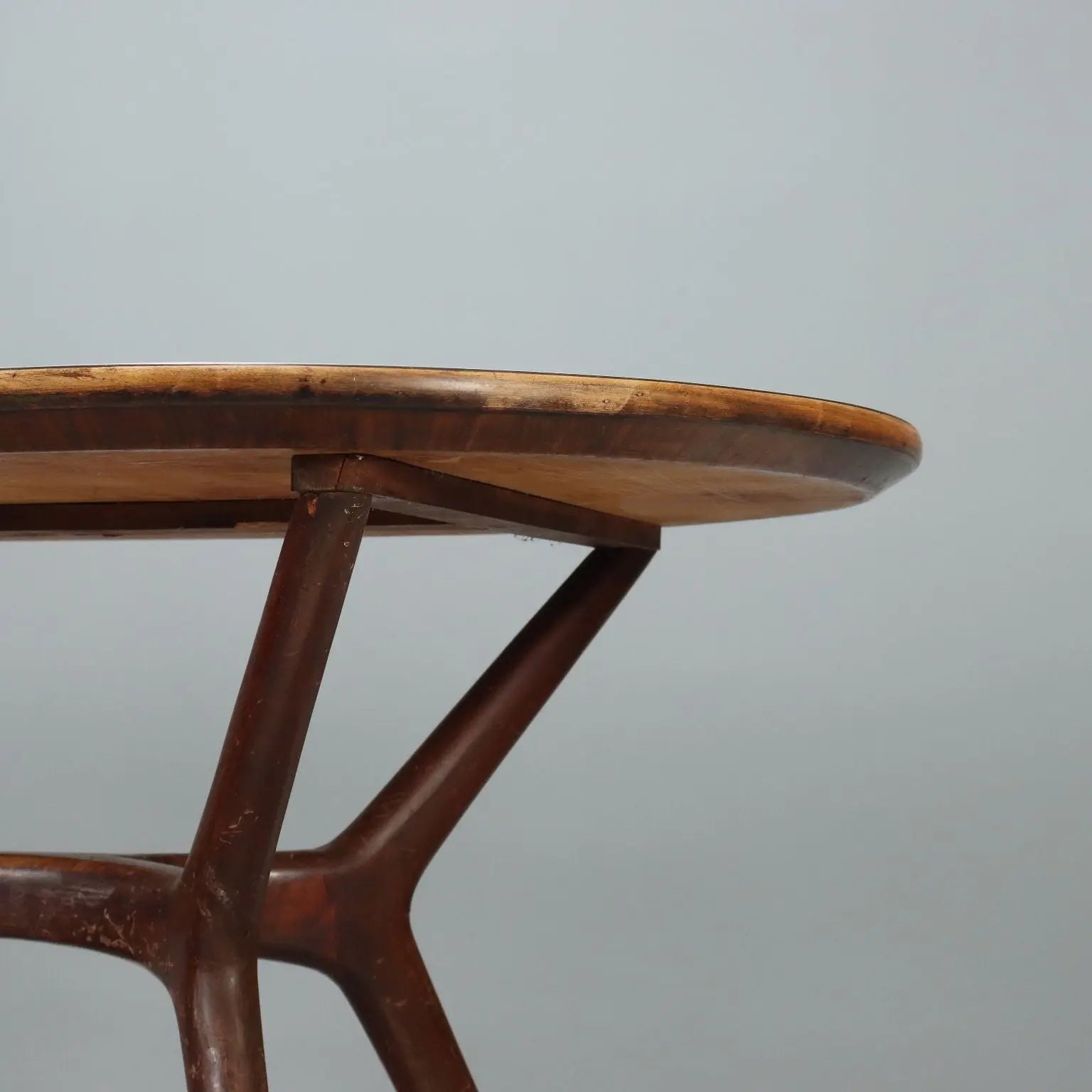 Vintage Table Beech Laminate Design Italy 1960s