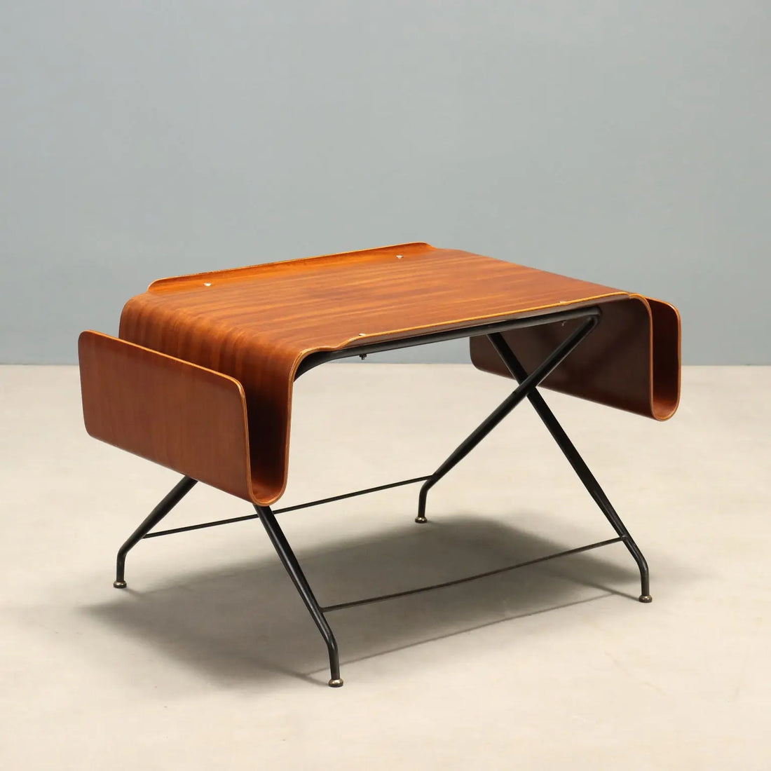 Vintage Coffee Table Industria Legni Curvati Design Italy 1950s