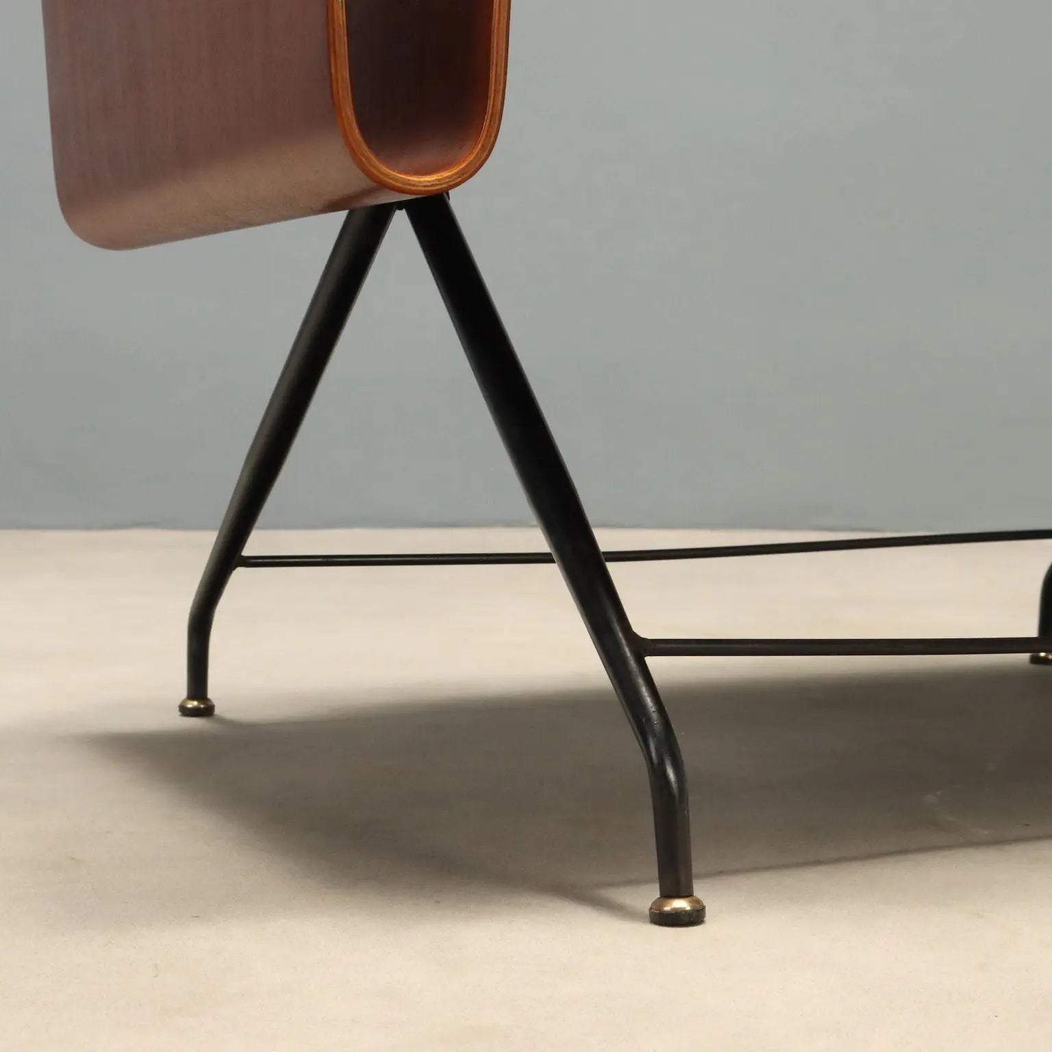 Vintage Coffee Table Industria Legni Curvati Design Italy 1950s