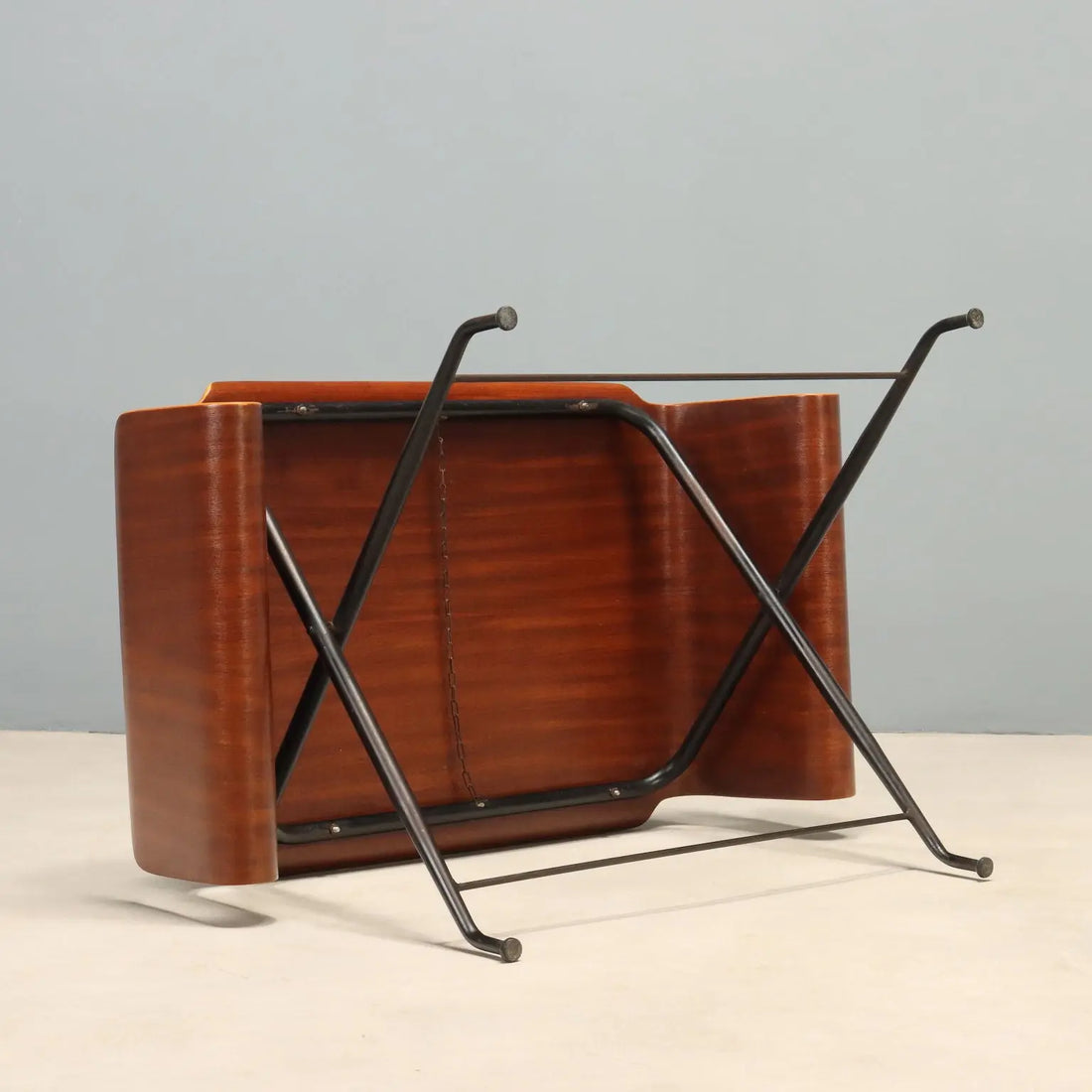 Vintage Coffee Table Industria Legni Curvati Design Italy 1950s