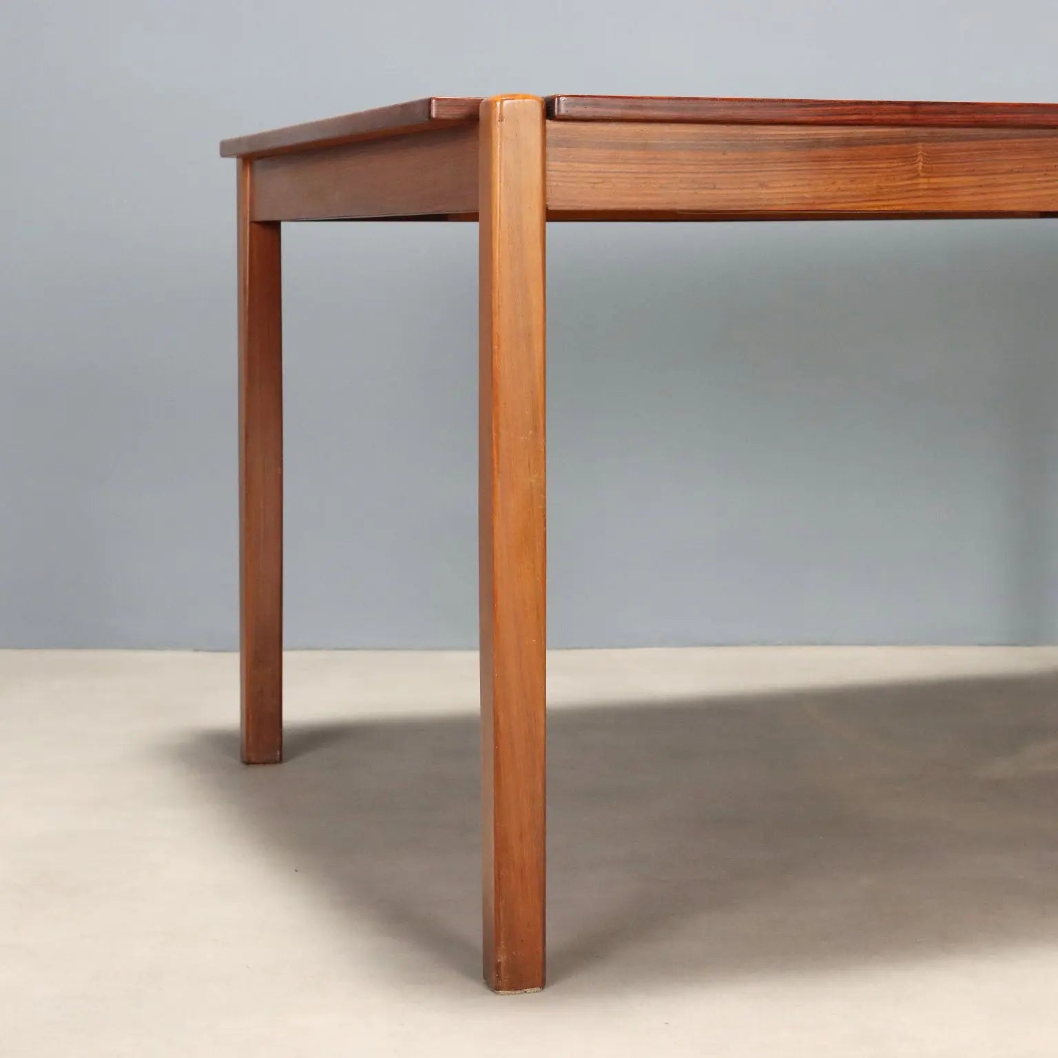 1960s Extendable Exotic Wood Table