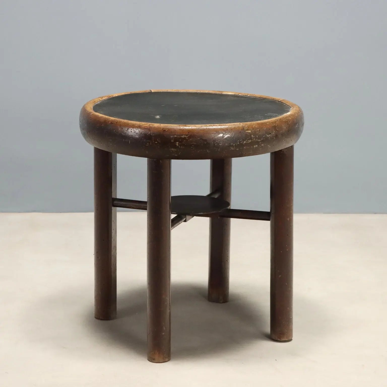Vintage Coffee Table Painted Wood Design Italy 1940s-1950s