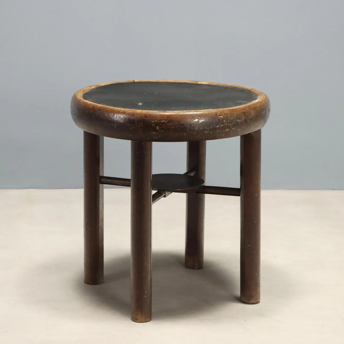 Vintage Coffee Table Painted Wood Design Italy 1940s-1950s