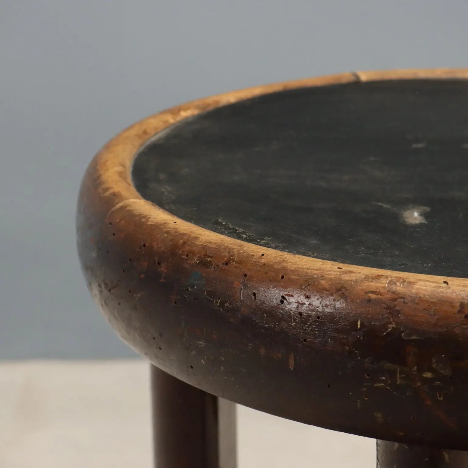 Vintage Coffee Table Painted Wood Design Italy 1940s-1950s