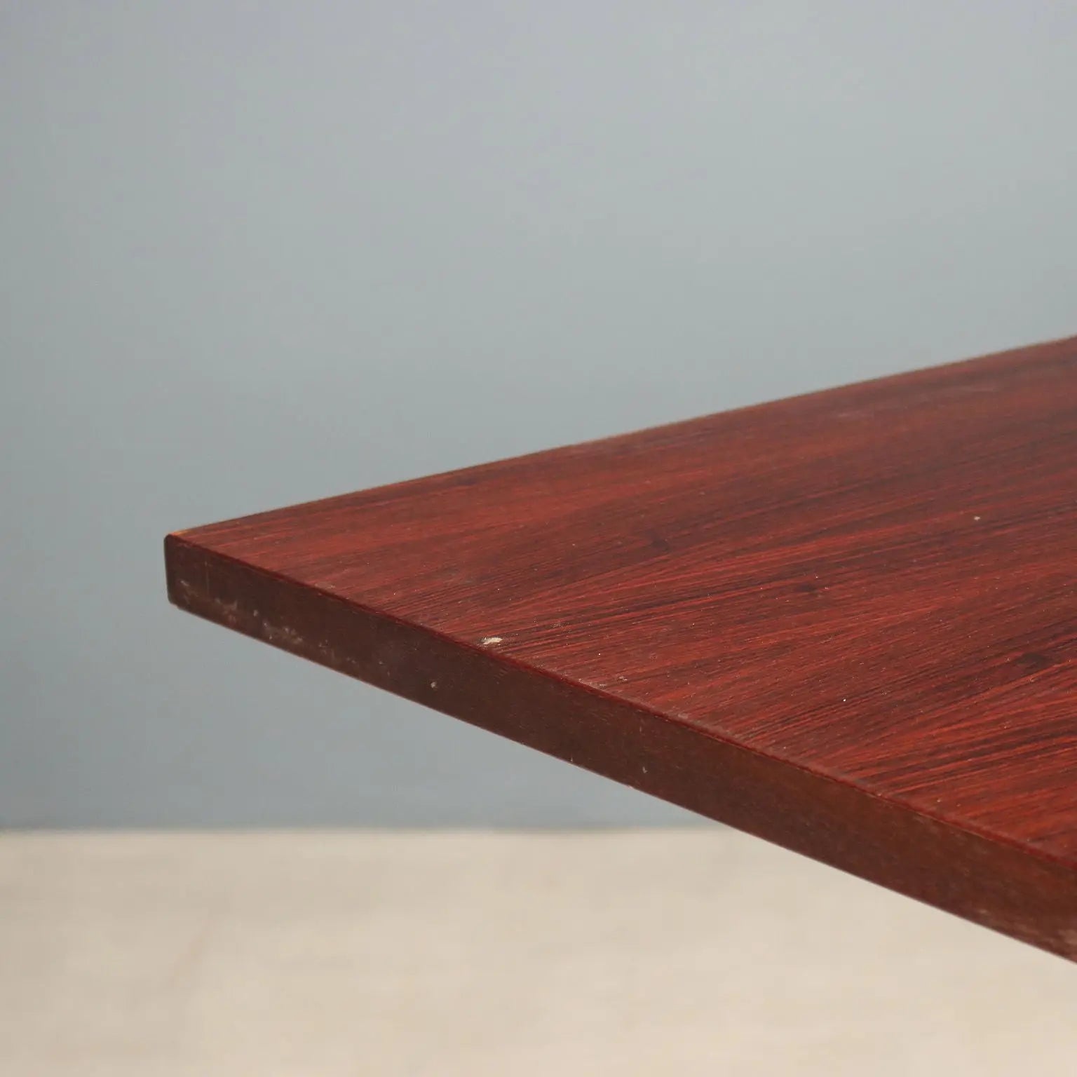 1960s Vintage Table in Metal and Wood