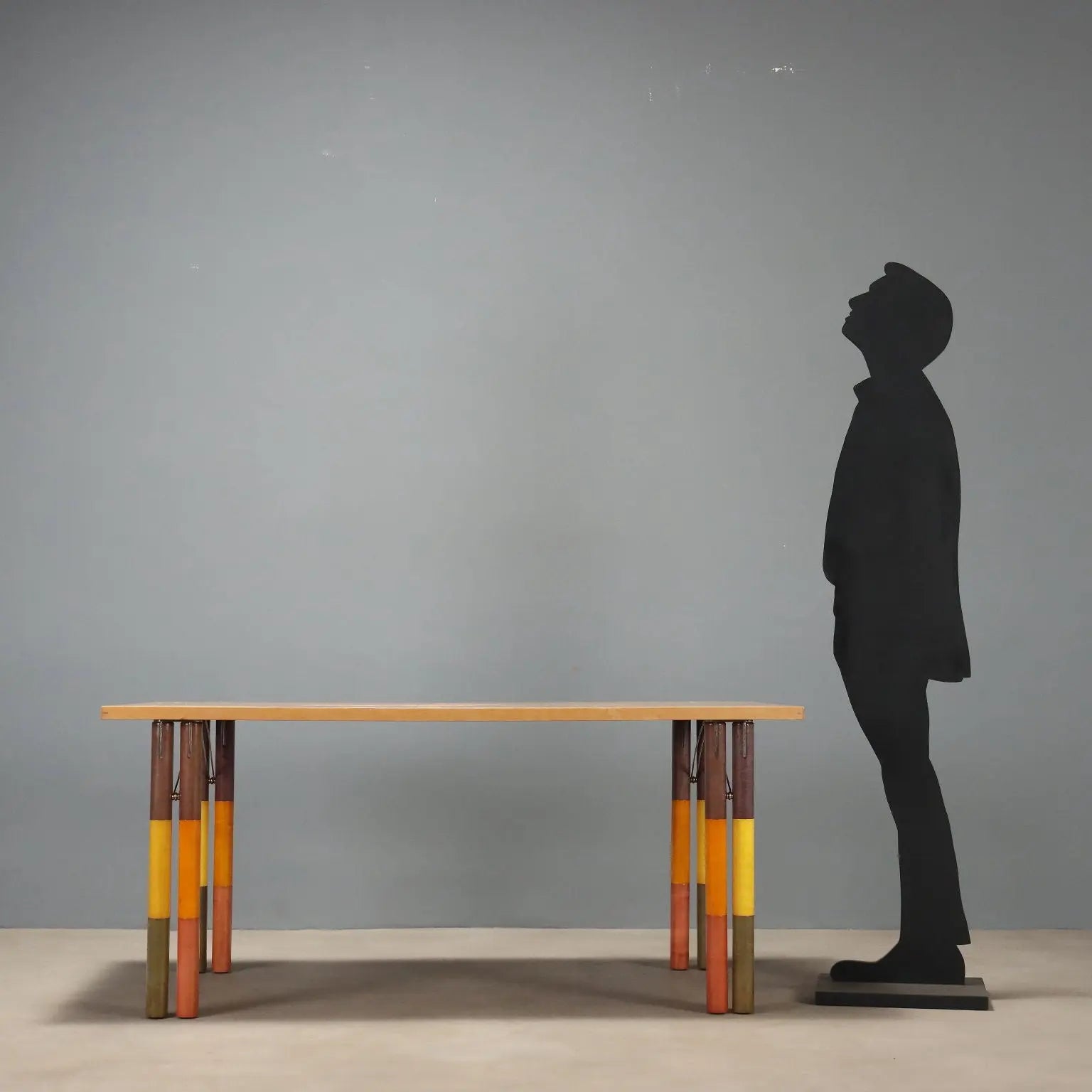 Vintage Table Karan d'Ache Malobbia Design Citterio and Nava 1980s