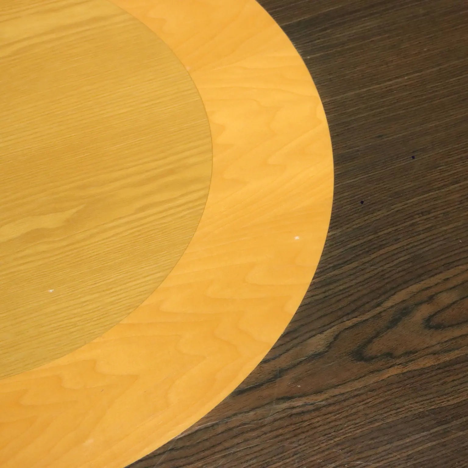 Vintage Coffee Table Veneered Wood Design Italy 1980s