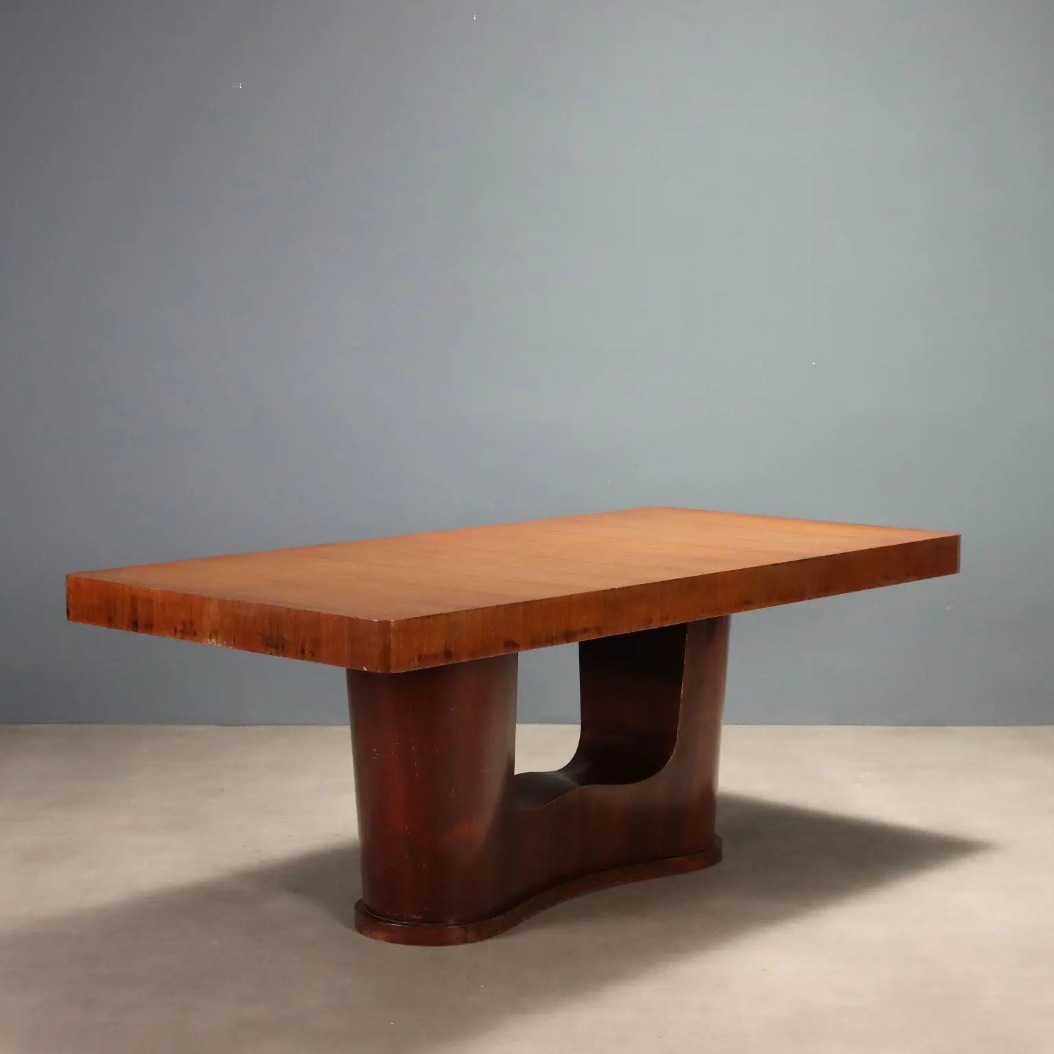 1950s Veneered Wood Table
