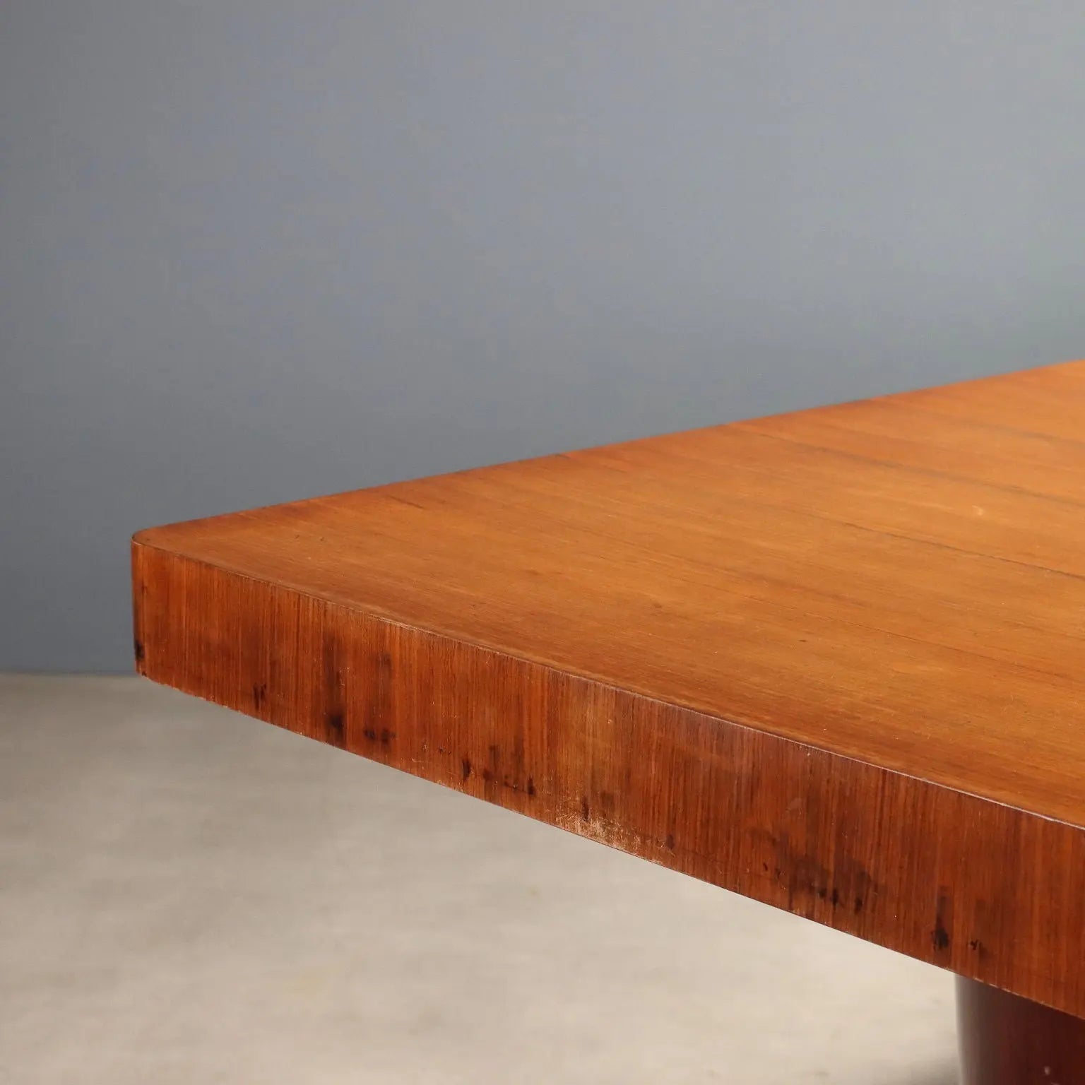 1950s Veneered Wood Table