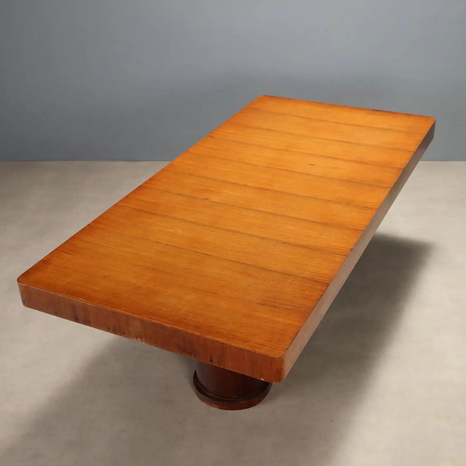 1950s Veneered Wood Table