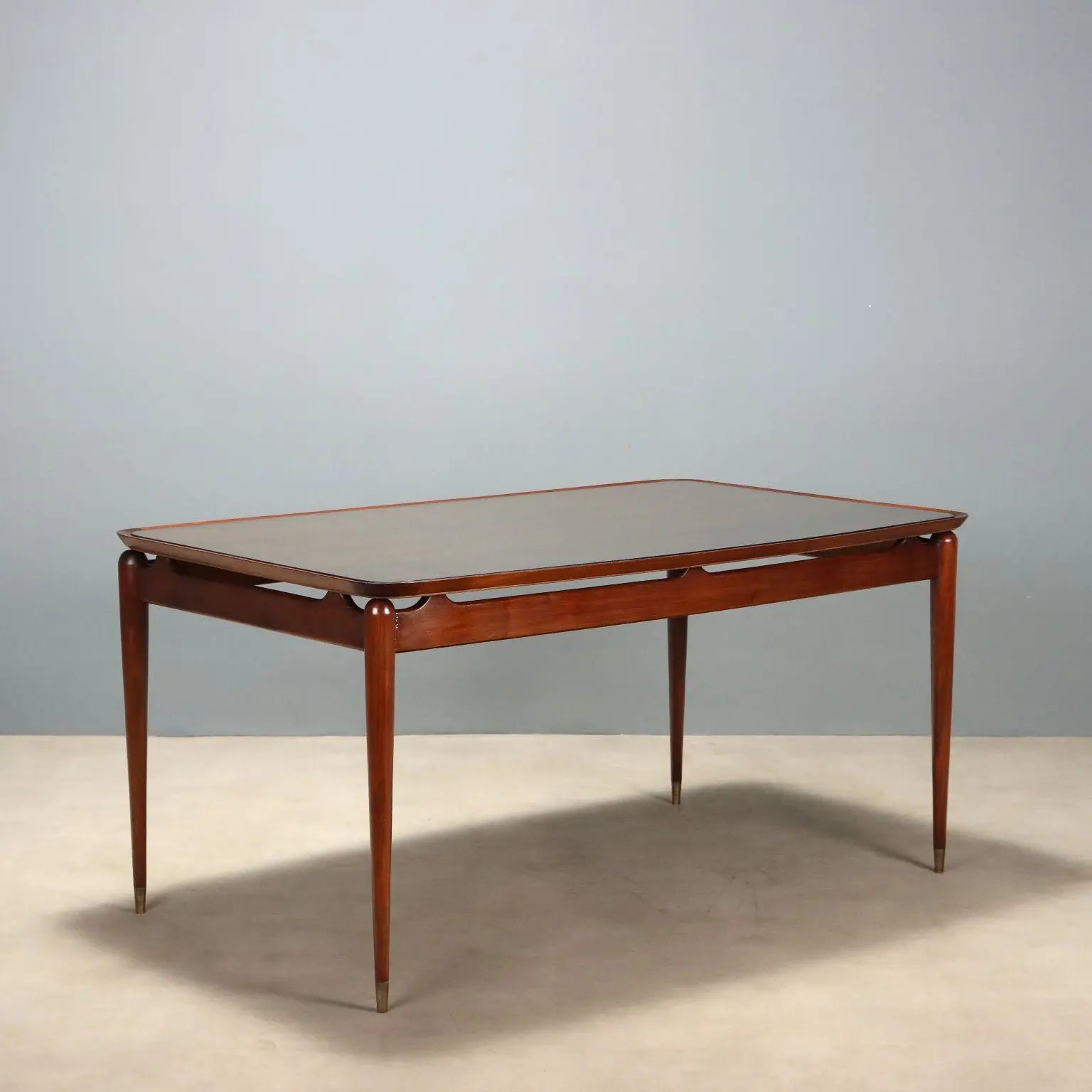 Vintage Dining Table Teak Design Italy 1950s-1960s
