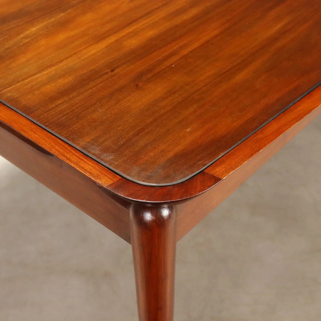 Vintage Dining Table Teak Design Italy 1950s-1960s