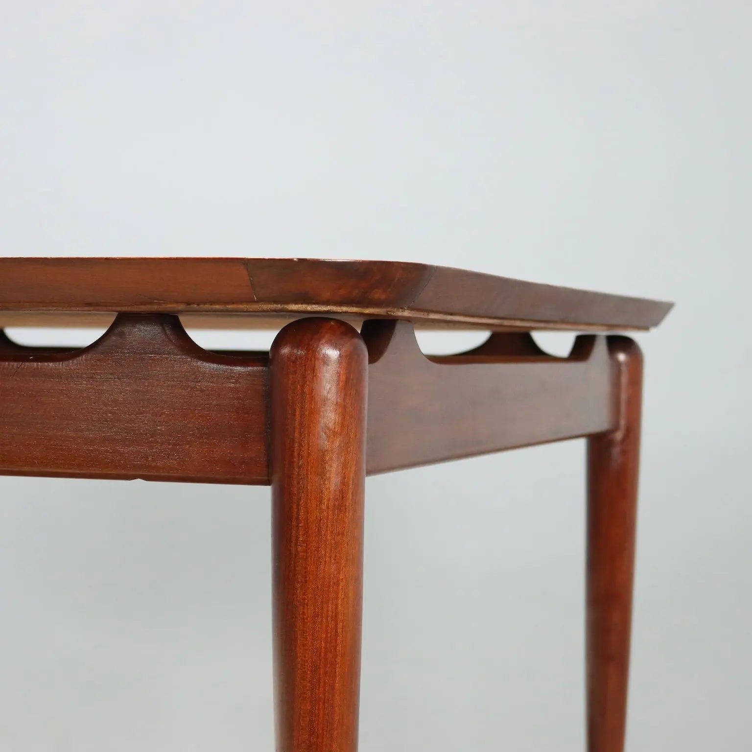 Vintage Dining Table Teak Design Italy 1950s-1960s