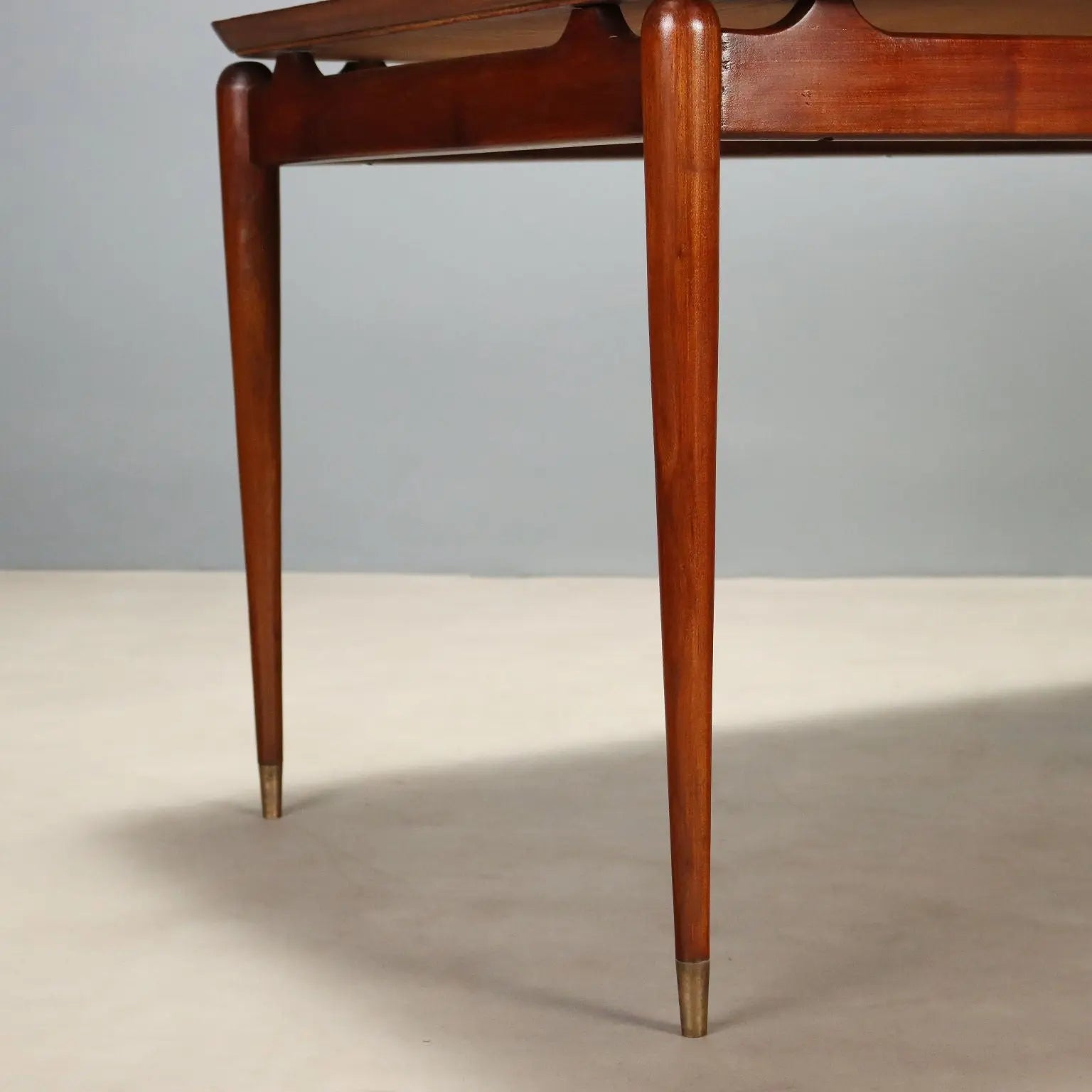 Vintage Dining Table Teak Design Italy 1950s-1960s