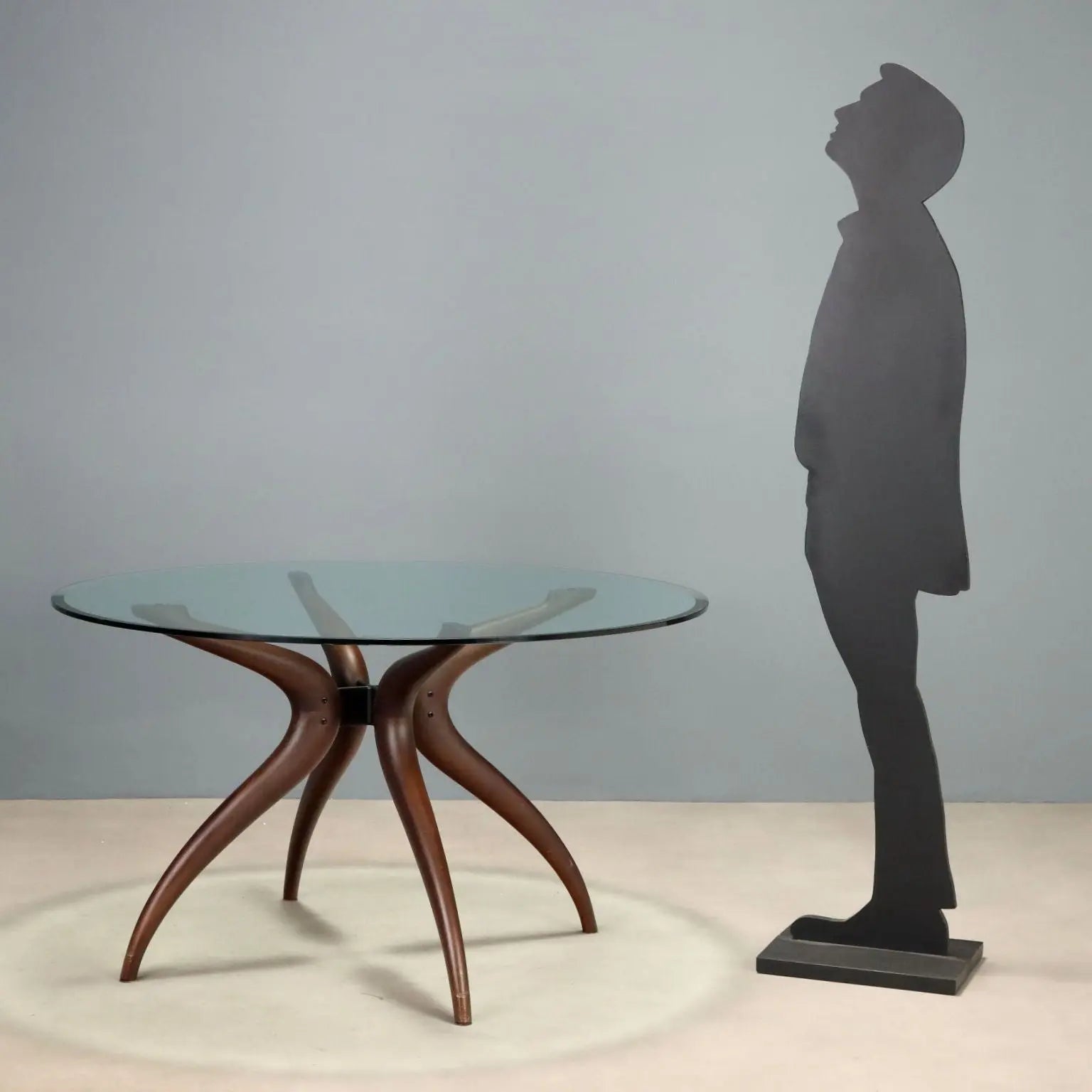 Modern Round Table Porada Design Marconato and Zappa 2000s
