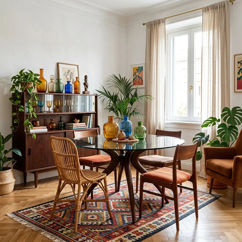 Modern Round Table Porada Design Marconato and Zappa 2000s