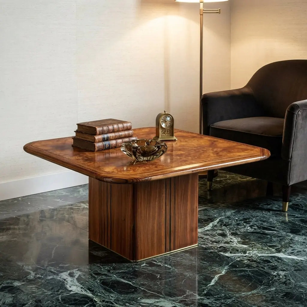 Vintage Coffee Table Maxalto Artona Design Afra and Tobia Scarpa