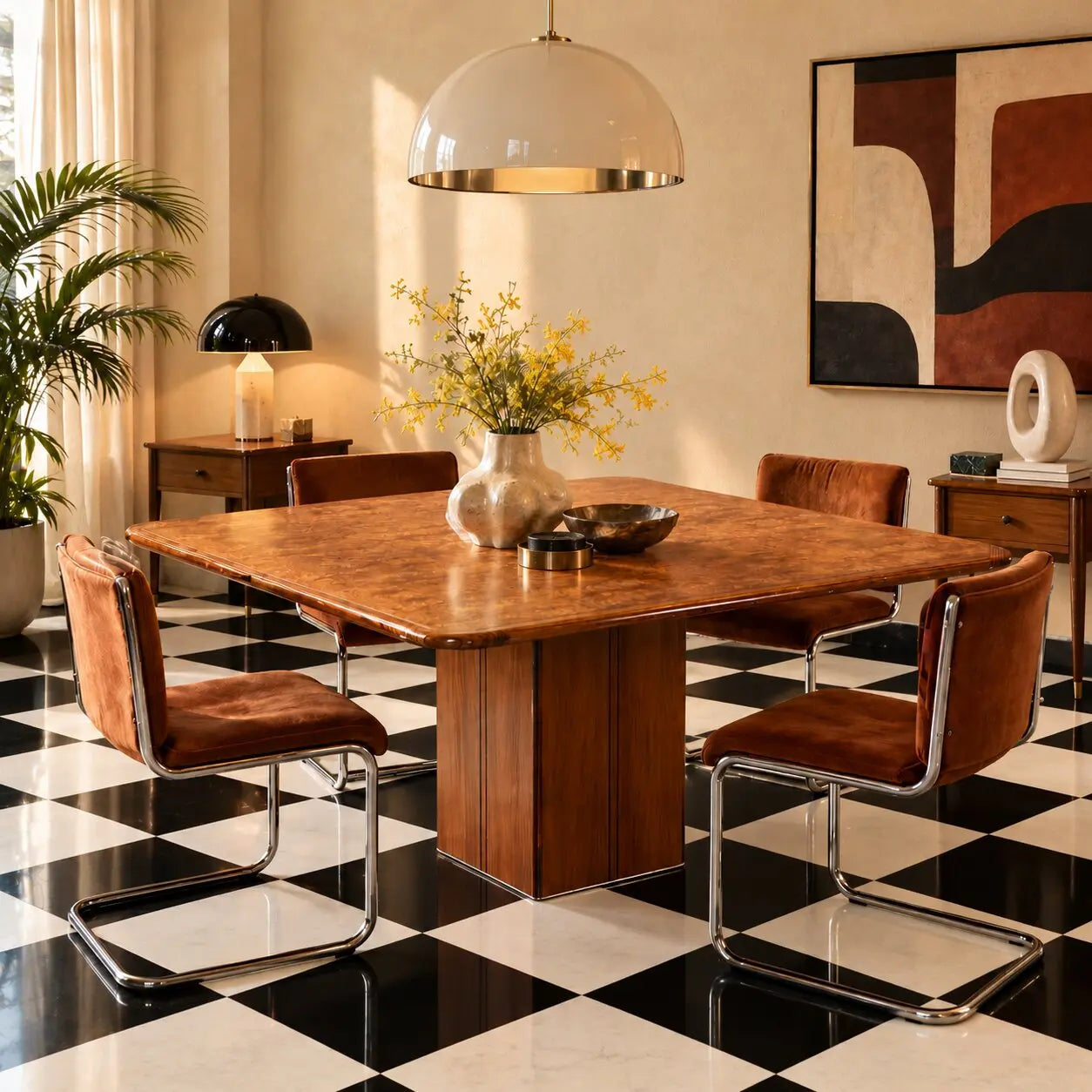 Maxalto Artona Table Vintage Design Afra and Tobia Scarpa 1970s