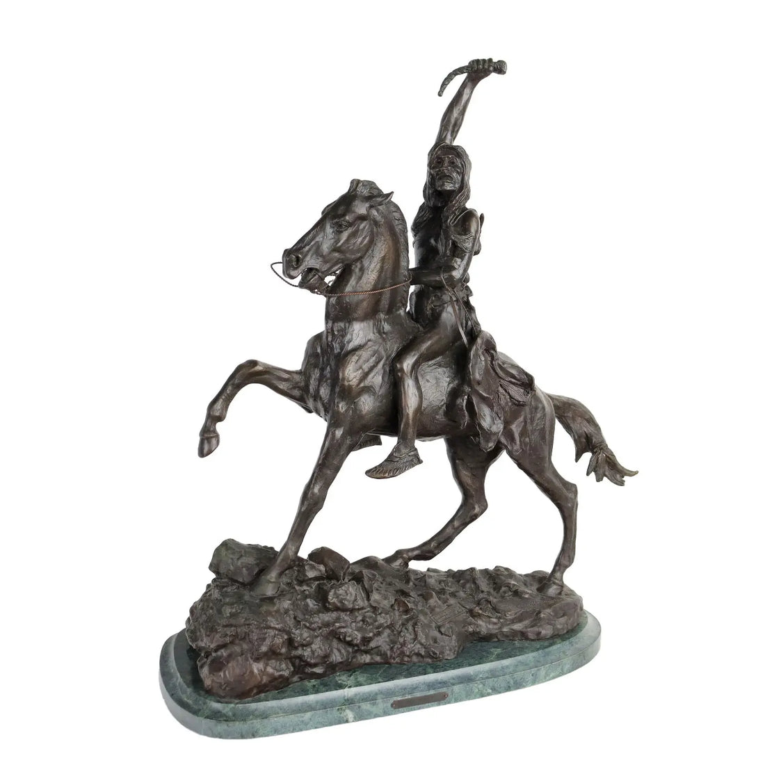 Ancient Sculpture The Triumph Copy from F. Remington '900 Bronze - USA 20th century | Antiques | Bronzes
