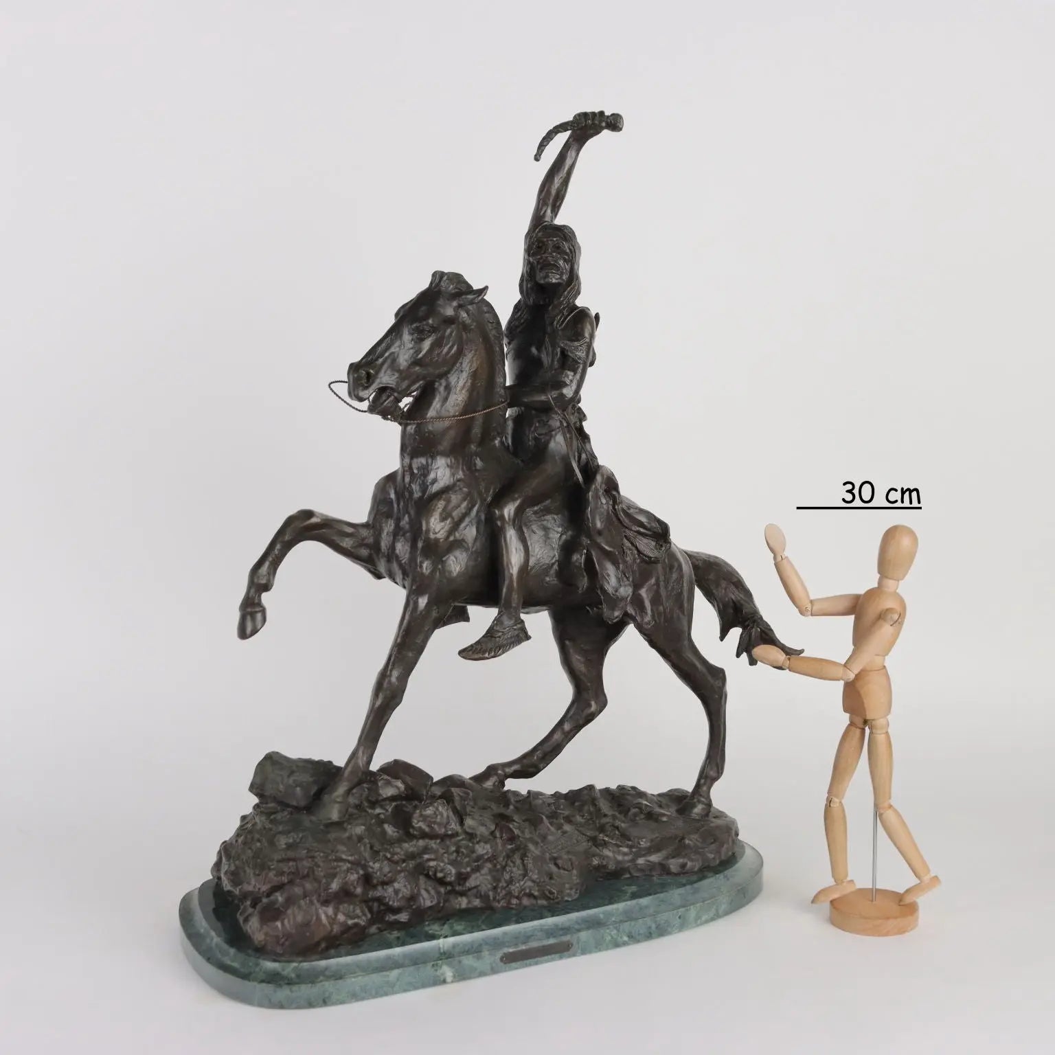 Ancient Sculpture The Triumph Copy from F. Remington '900 Bronze - USA 20th century | Antiques | Bronzes