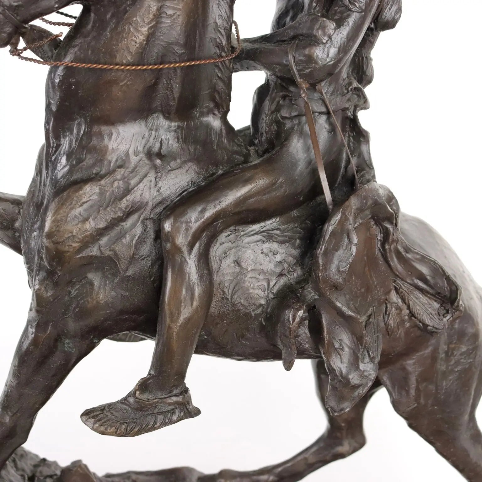 Ancient Sculpture The Triumph Copy from F. Remington '900 Bronze - USA 20th century | Antiques | Bronzes