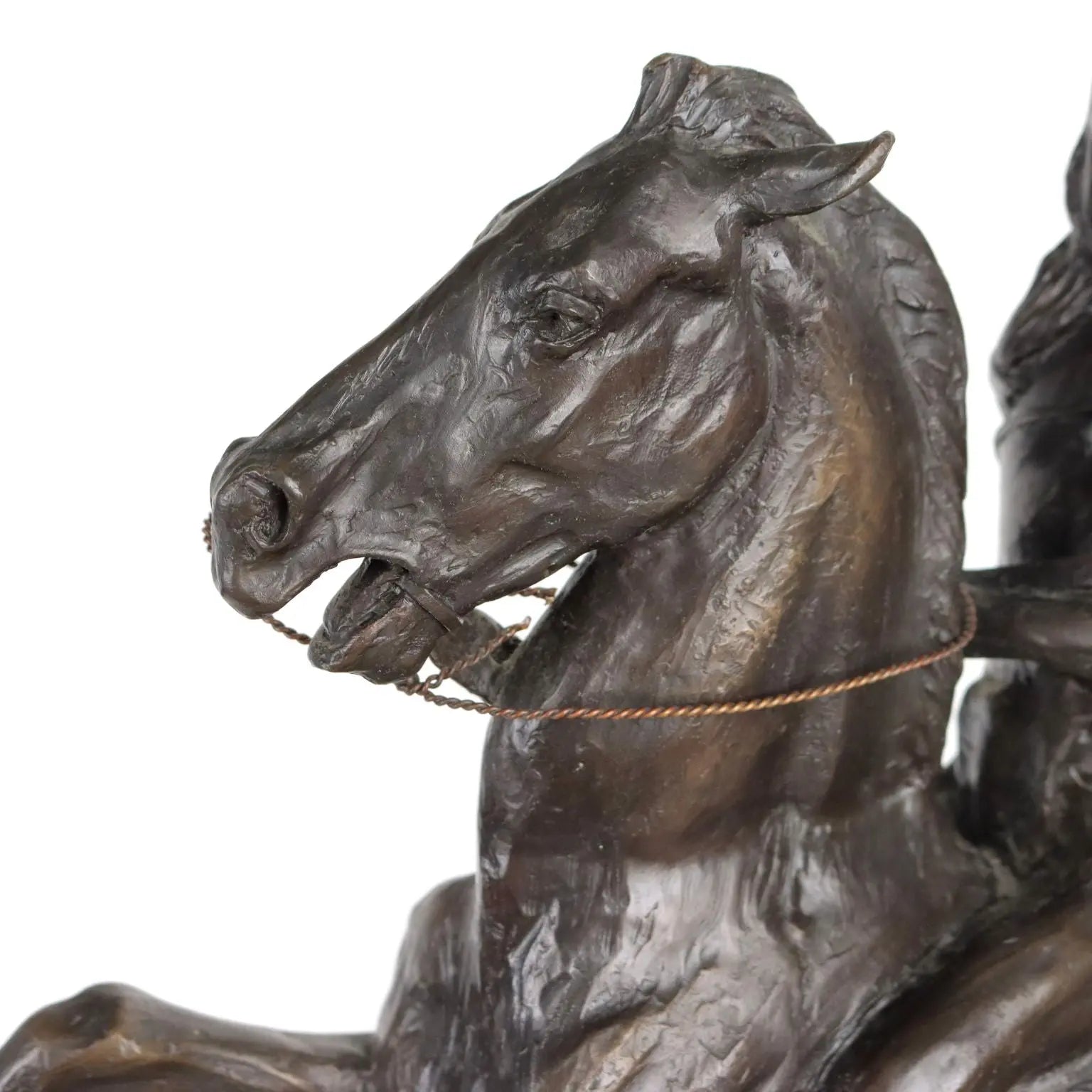 Ancient Sculpture The Triumph Copy from F. Remington '900 Bronze - USA 20th century | Antiques | Bronzes