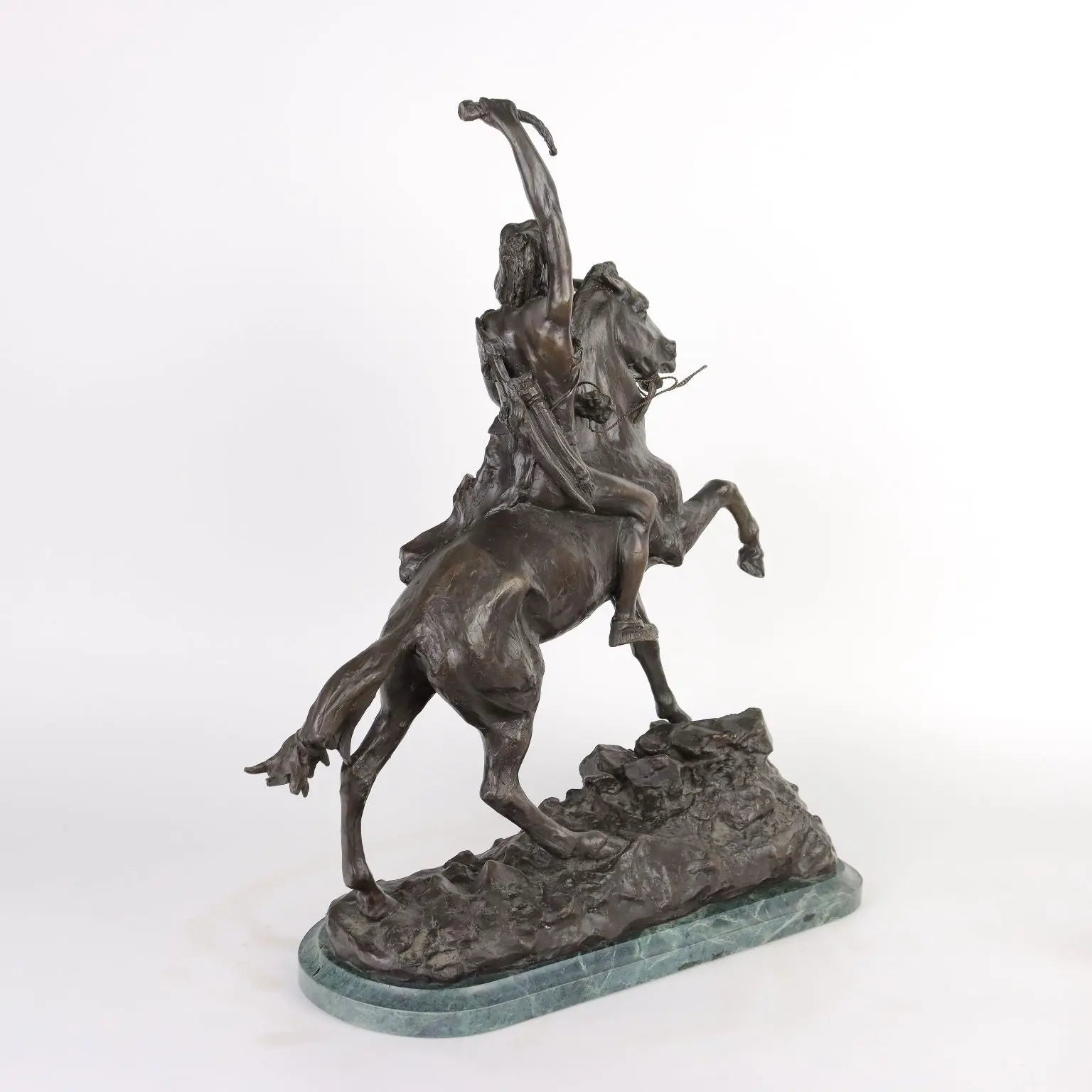 Ancient Sculpture The Triumph Copy from F. Remington '900 Bronze - USA 20th century | Antiques | Bronzes