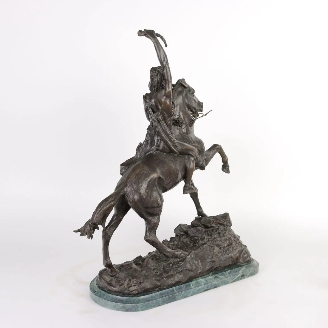 Ancient Sculpture The Triumph Copy from F. Remington '900 Bronze - USA 20th century | Antiques | Bronzes