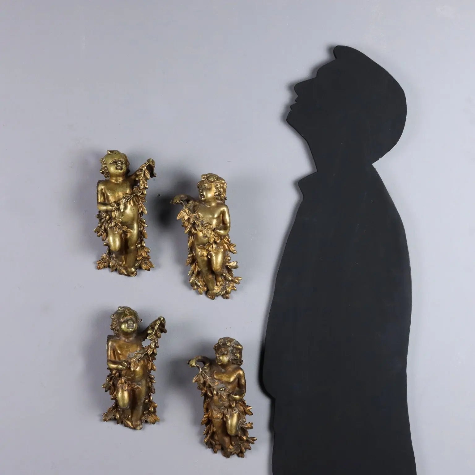 Antique Bronze Sculpture Angels Europe Late XIX Century - Europe, Late XIX Century | Antiques | Bronzes