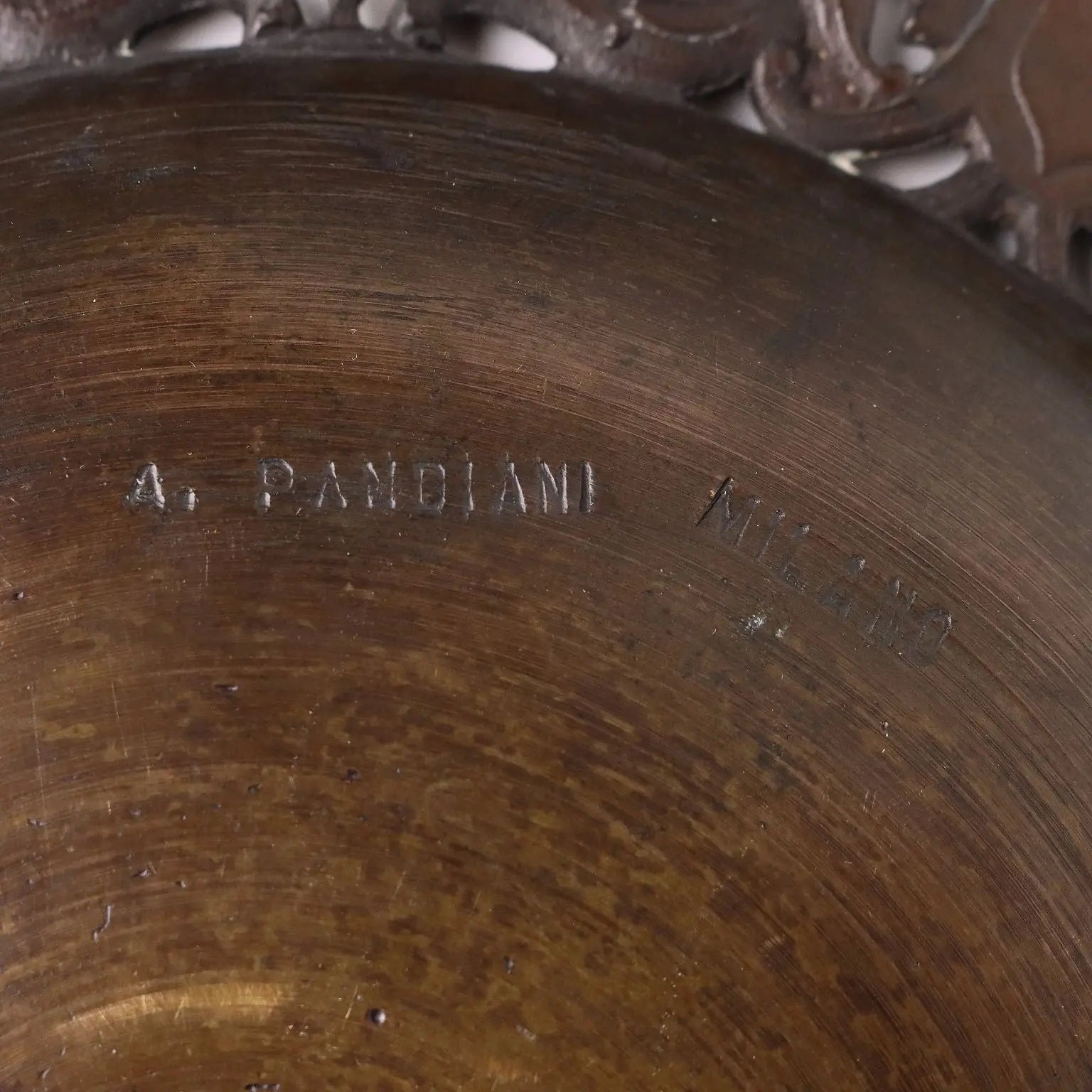 Antique Plate Bronze Antonio Pandiani Italy Late XIX Century - Italy, Late XIX Century | Antiques  Bronzes