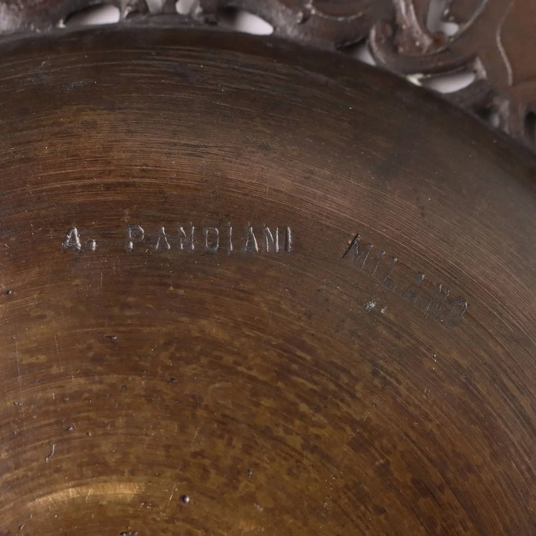 Antique Plate Bronze Antonio Pandiani Italy Late XIX Century - Italy, Late XIX Century | Antiques  Bronzes