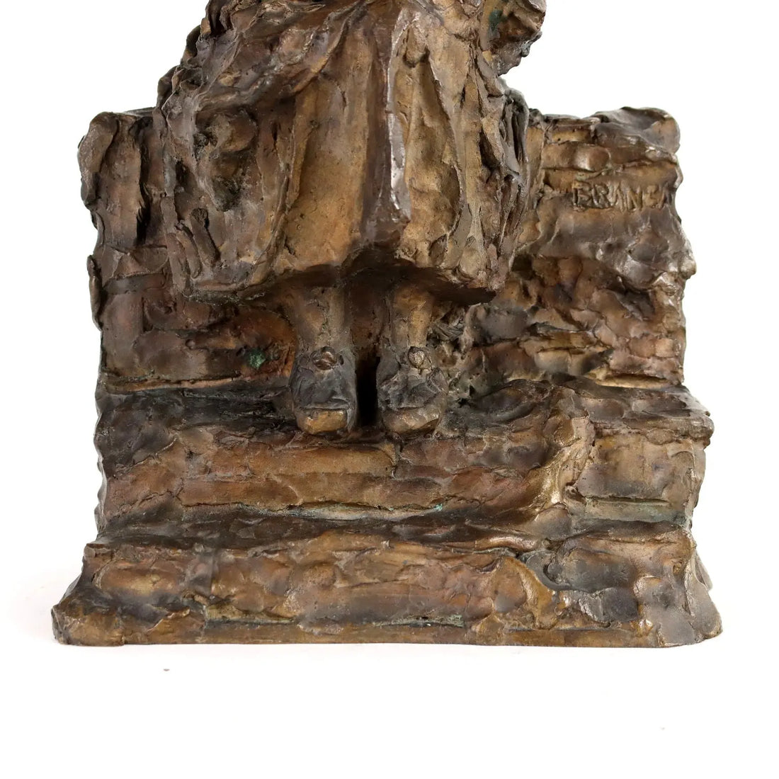 Antique Bronze Sculpture Young Peasant Giulio Branca XIX Century - Italy, Late XIX Century | Antiques | Bronzes