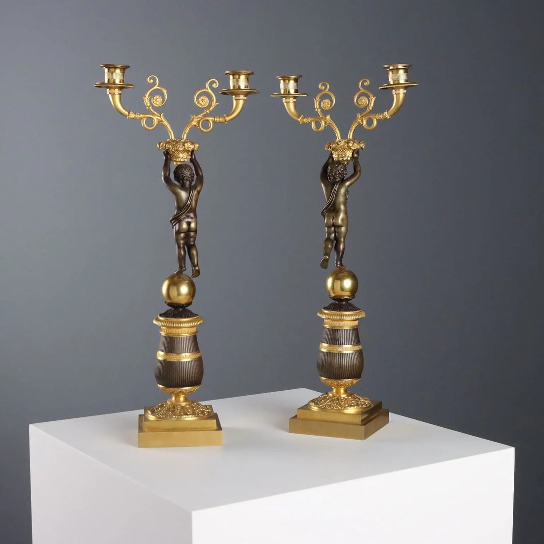 Antique Candelabra Napoleon III Style Bronze Italy XX Century - Italy, Mid XX Century | Antiques | Bronzes