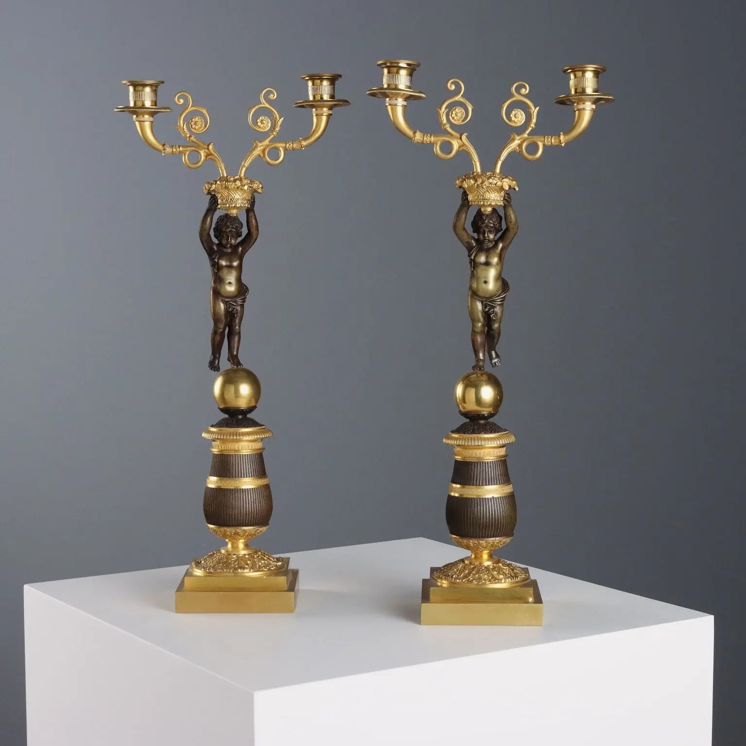 Antique Candelabra Napoleon III Style Bronze Italy XX Century - Italy, Mid XX Century | Antiques | Bronzes