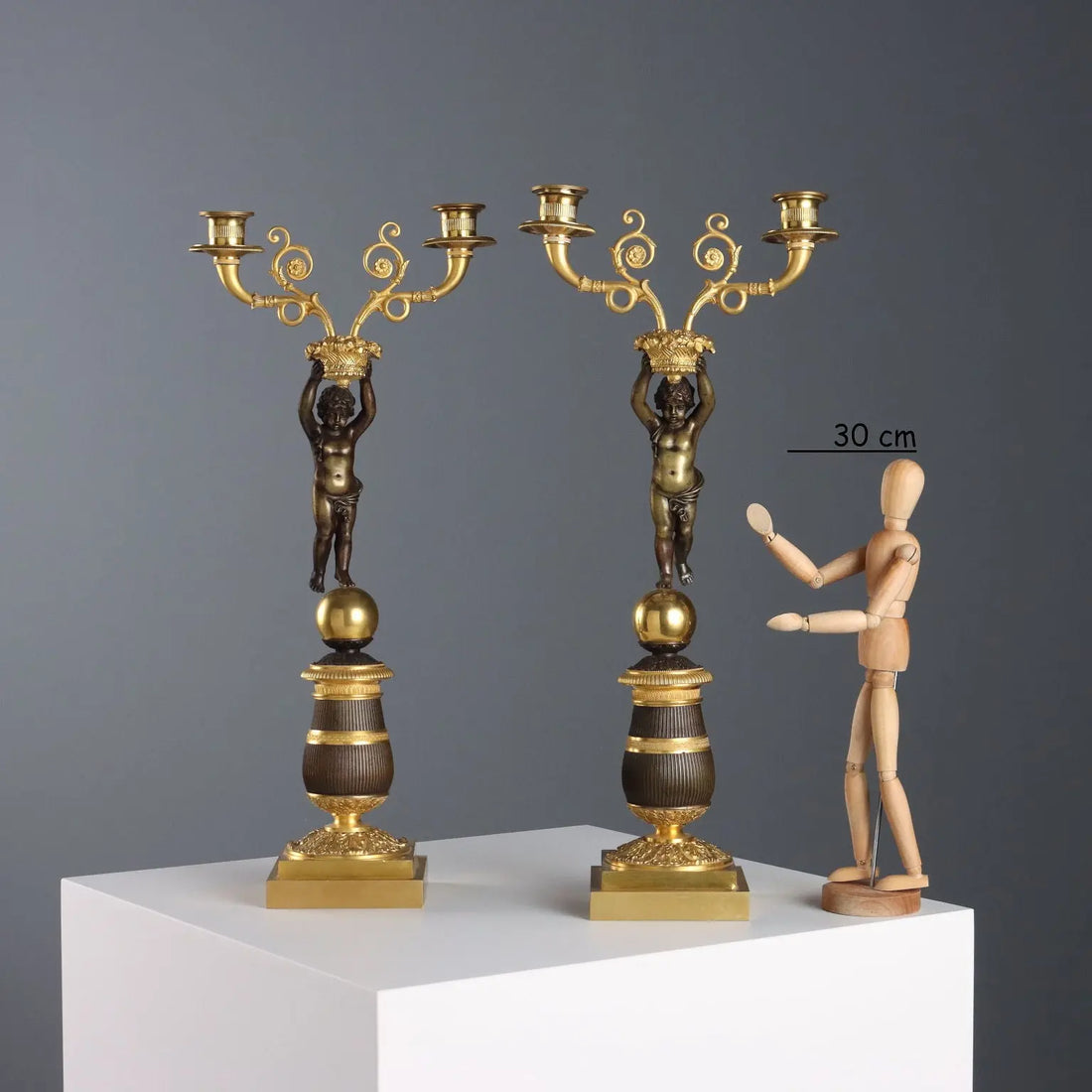 Antique Candelabra Napoleon III Style Bronze Italy XX Century - Italy, Mid XX Century | Antiques | Bronzes