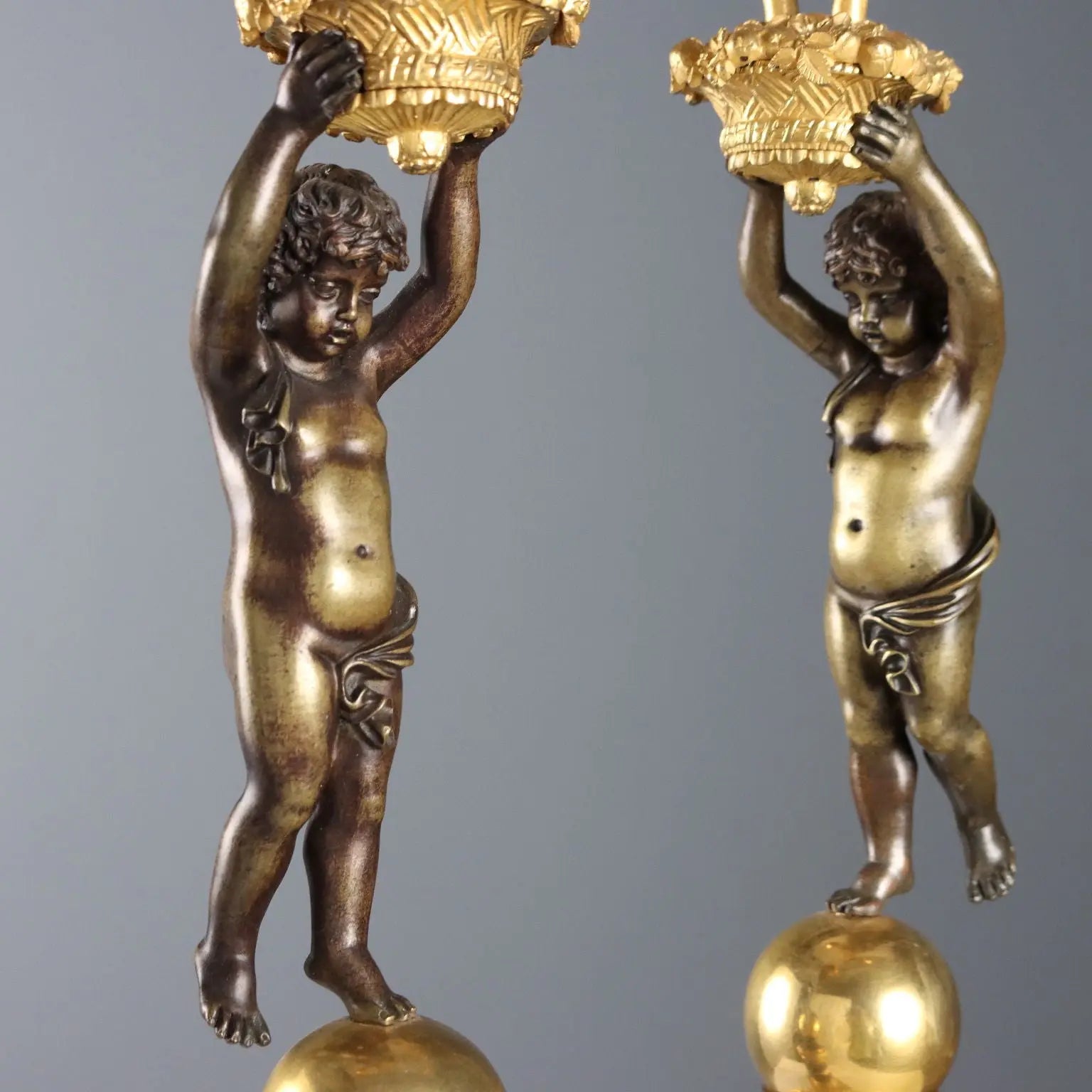Antique Candelabra Napoleon III Style Bronze Italy XX Century - Italy, Mid XX Century | Antiques | Bronzes