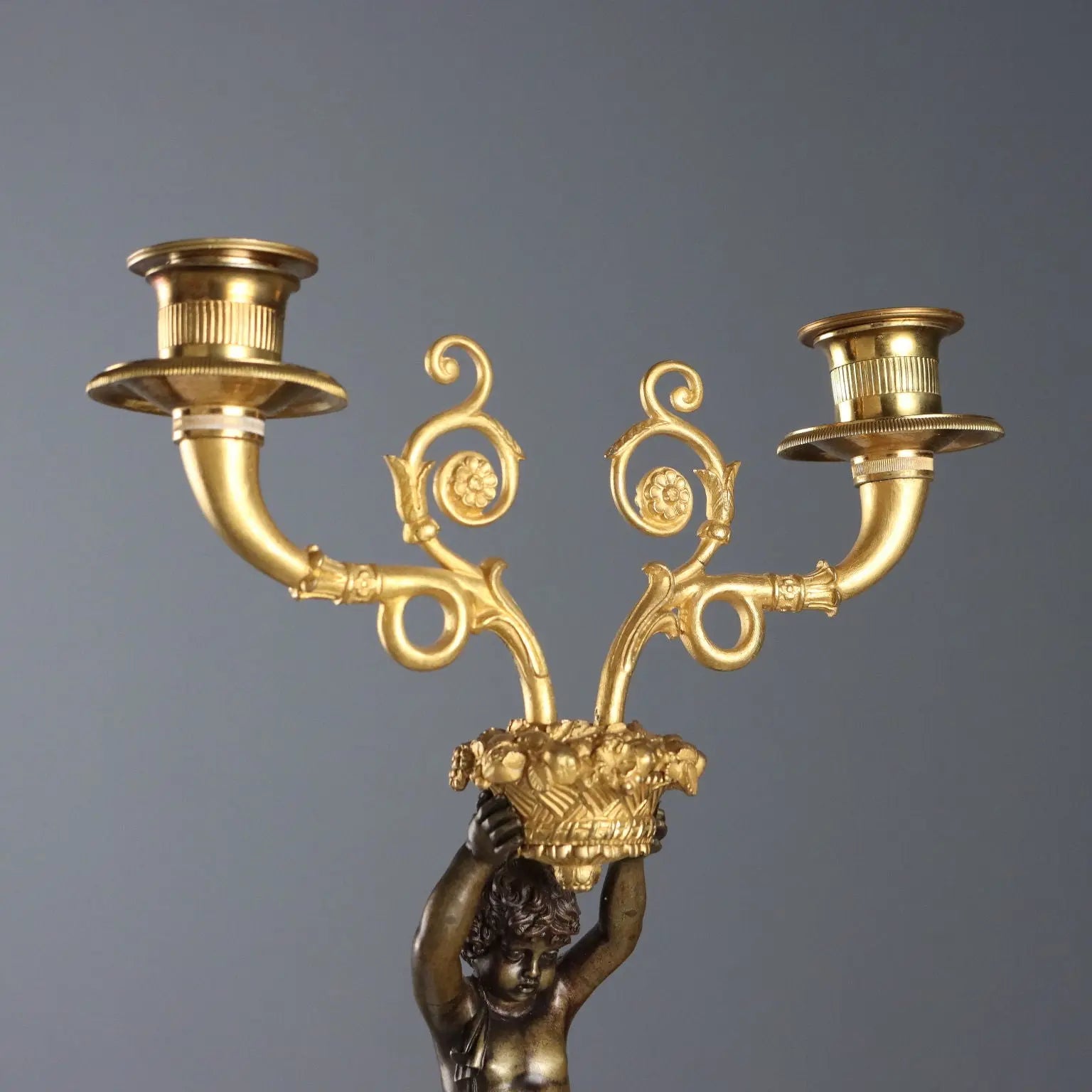Antique Candelabra Napoleon III Style Bronze Italy XX Century - Italy, Mid XX Century | Antiques | Bronzes