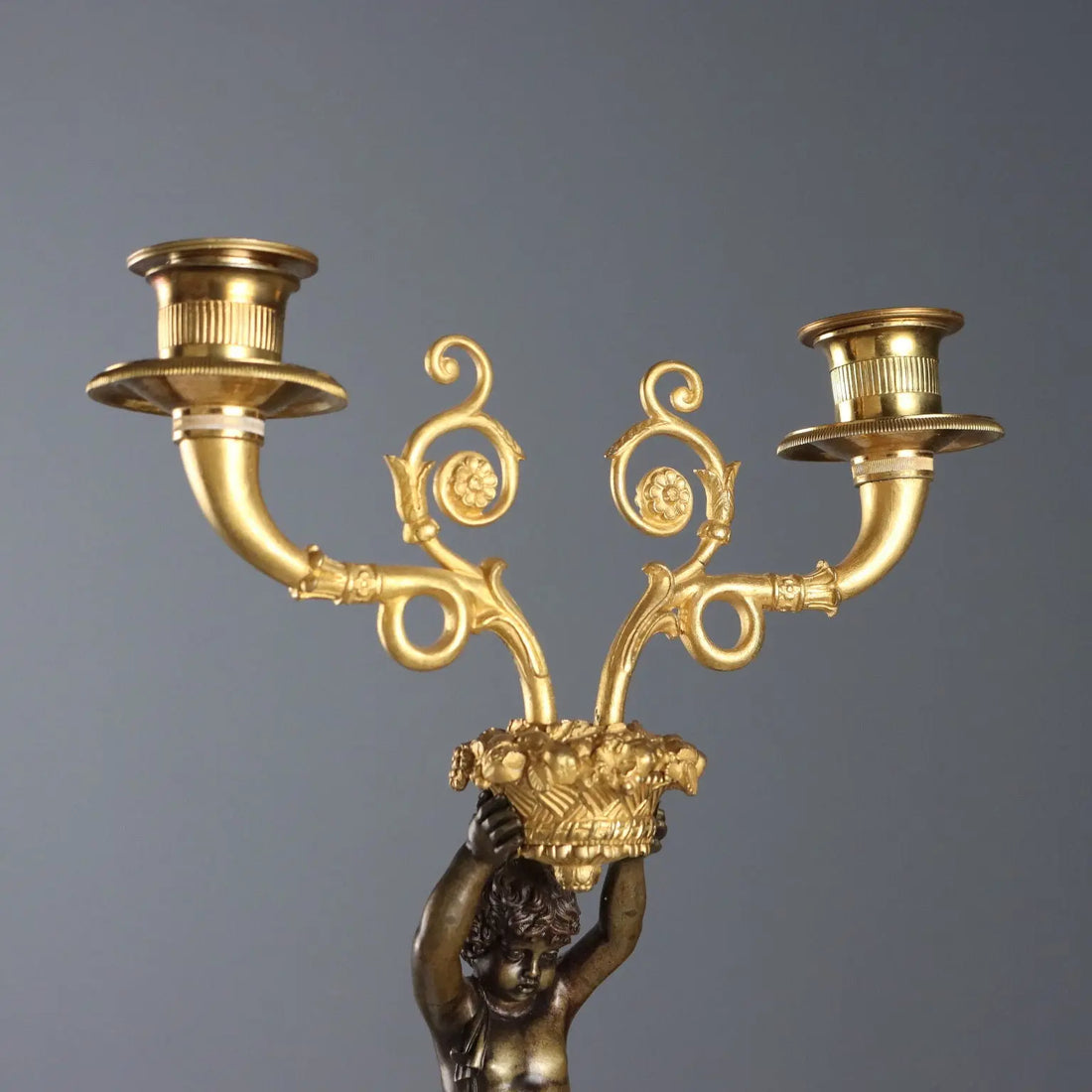 Antique Candelabra Napoleon III Style Bronze Italy XX Century - Italy, Mid XX Century | Antiques | Bronzes