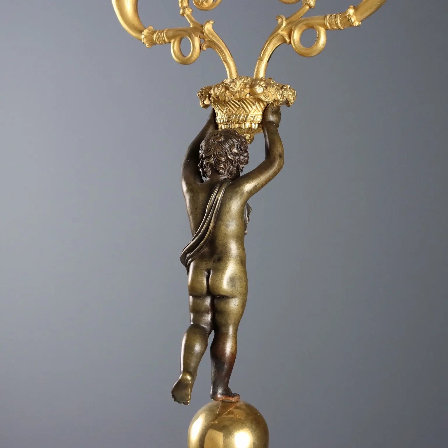 Antique Candelabra Napoleon III Style Bronze Italy XX Century - Italy, Mid XX Century | Antiques | Bronzes