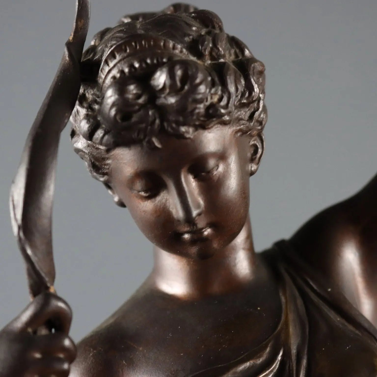 Modern Sculpture Venus and Love Signed M. Moreau XX Century - France, Mid XX Century | Antiques | Bronzes