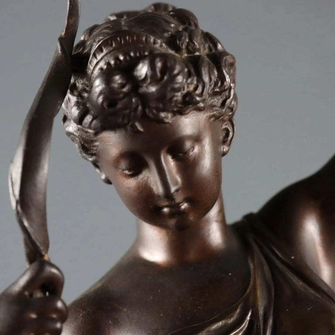 Modern Sculpture Venus and Love Signed M. Moreau XX Century - France, Mid XX Century | Antiques | Bronzes