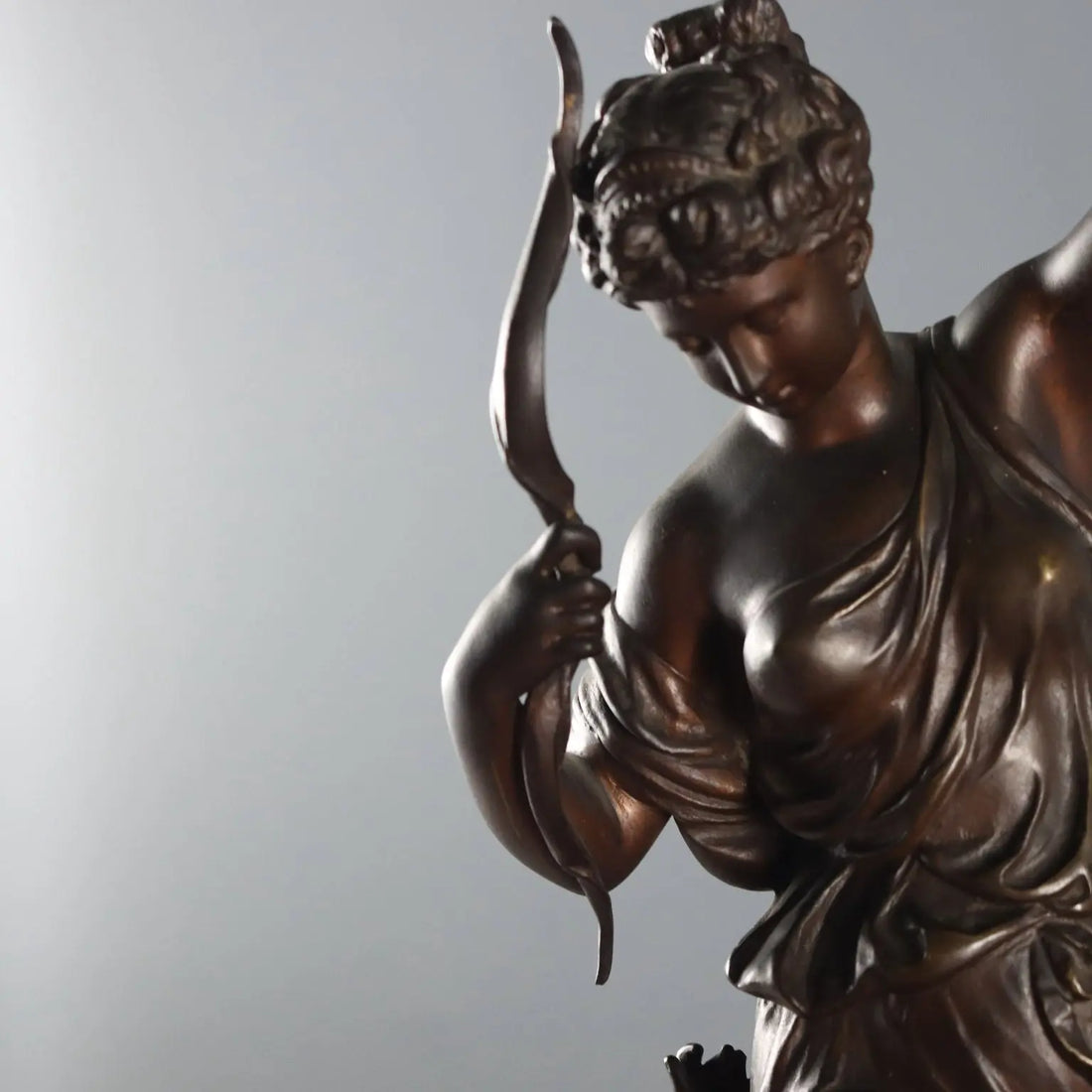Modern Sculpture Venus and Love Signed M. Moreau XX Century - France, Mid XX Century | Antiques | Bronzes