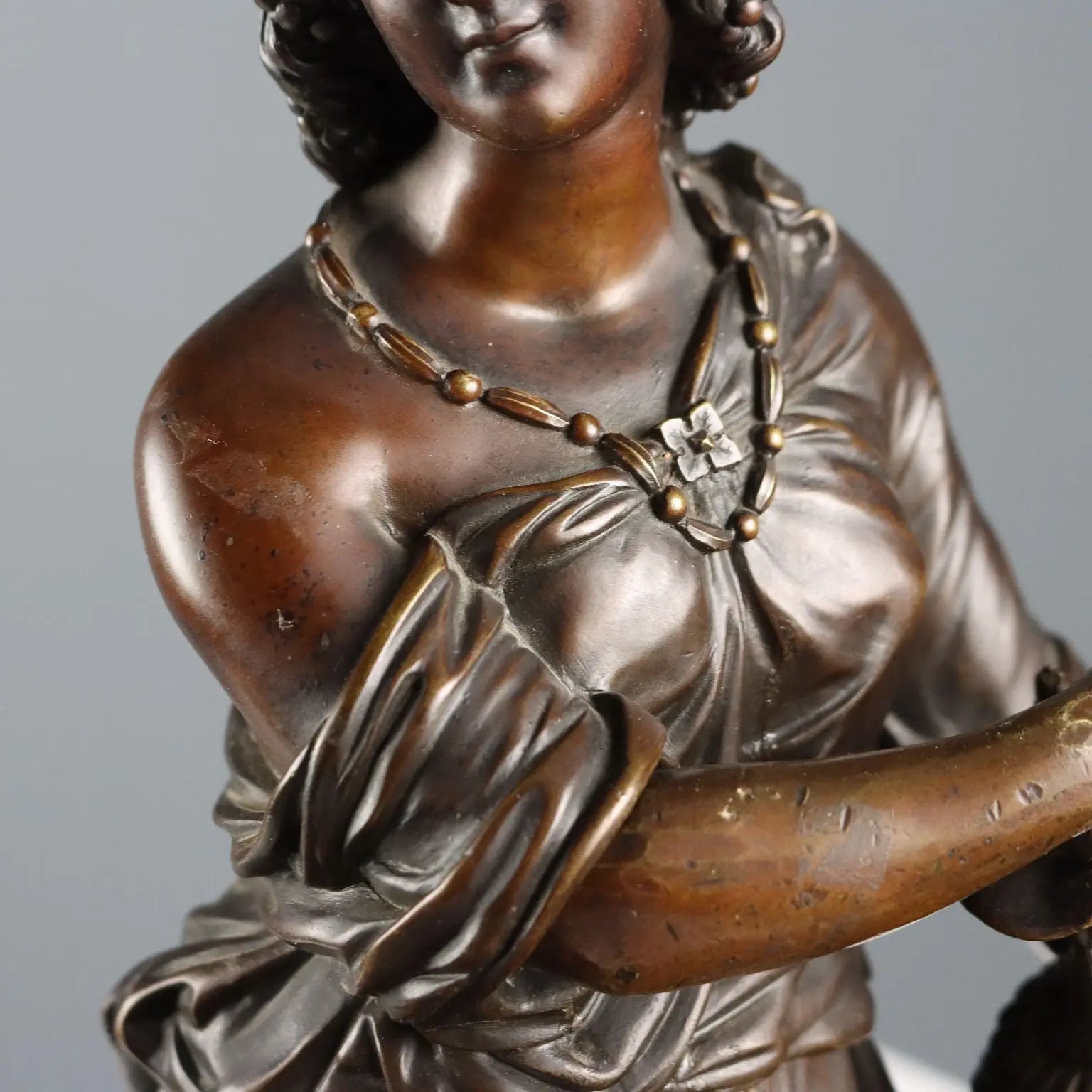 Antique Bronze Figure of a Young Woman Moreau Manufactory '900 - France, Early XX Century | Antiques | Bronzes