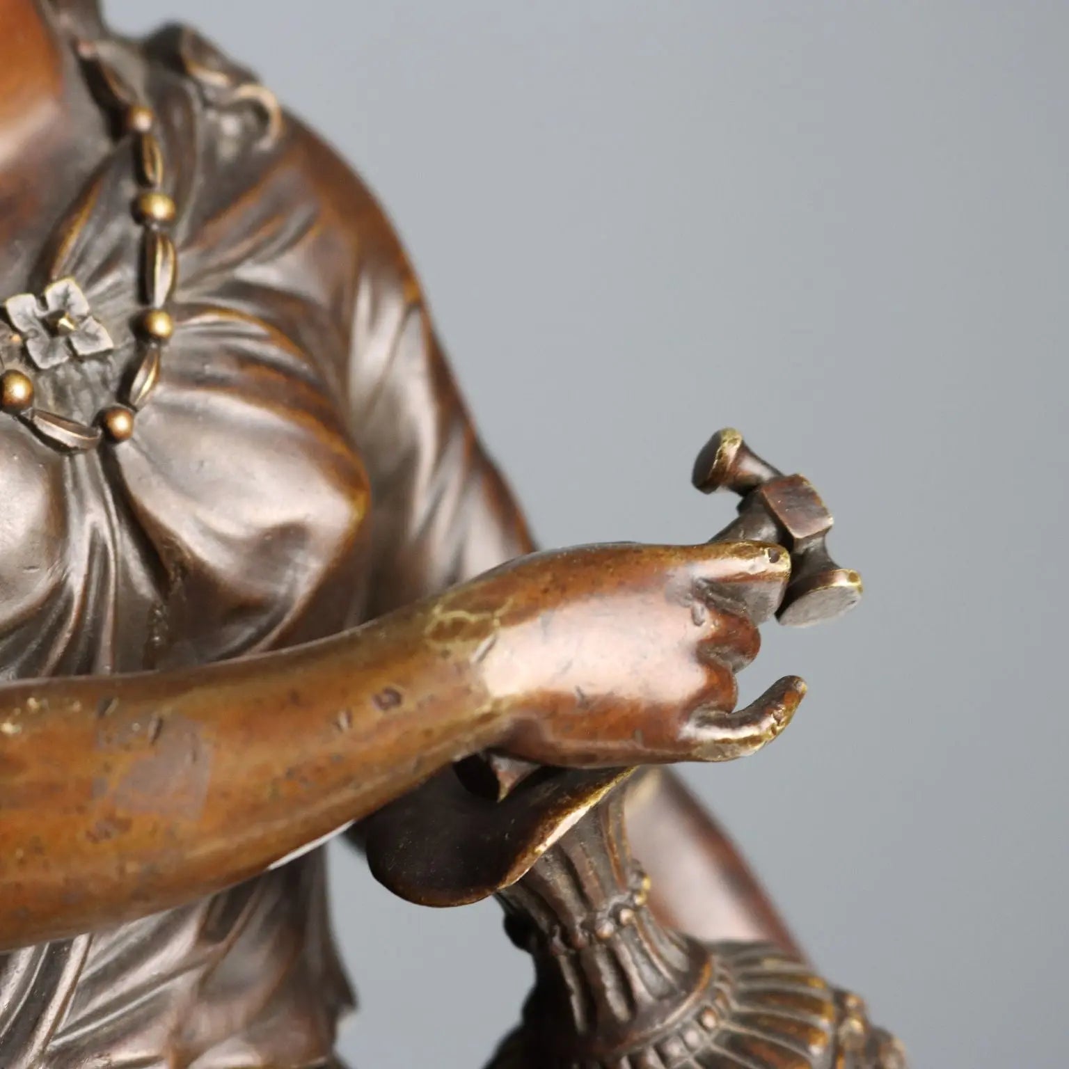 Antique Bronze Figure of a Young Woman Moreau Manufactory '900 - France, Early XX Century | Antiques | Bronzes