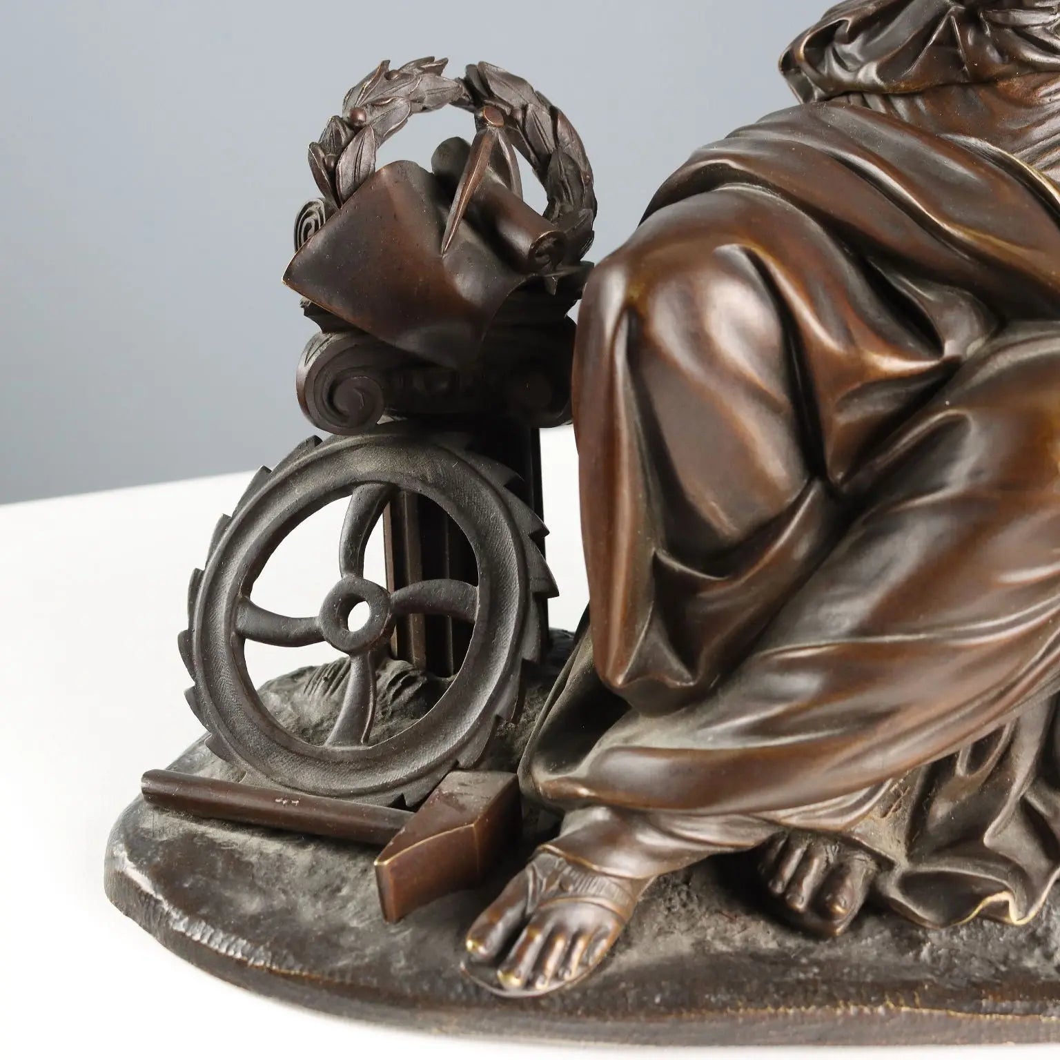Antique Bronze Figure of a Young Woman Moreau Manufactory '900 - France, Early XX Century | Antiques | Bronzes