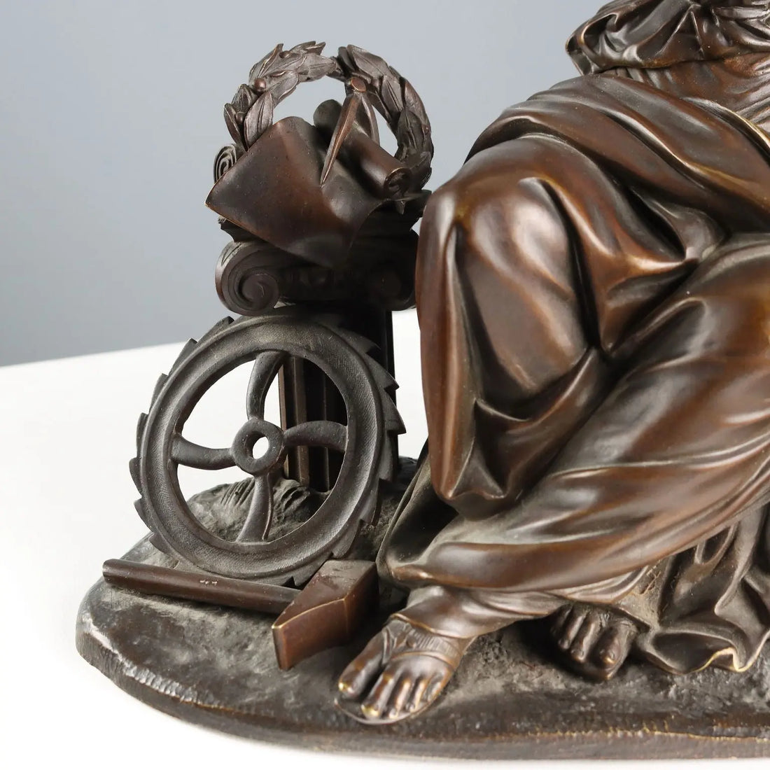 Antique Bronze Figure of a Young Woman Moreau Manufactory '900 - France, Early XX Century | Antiques | Bronzes